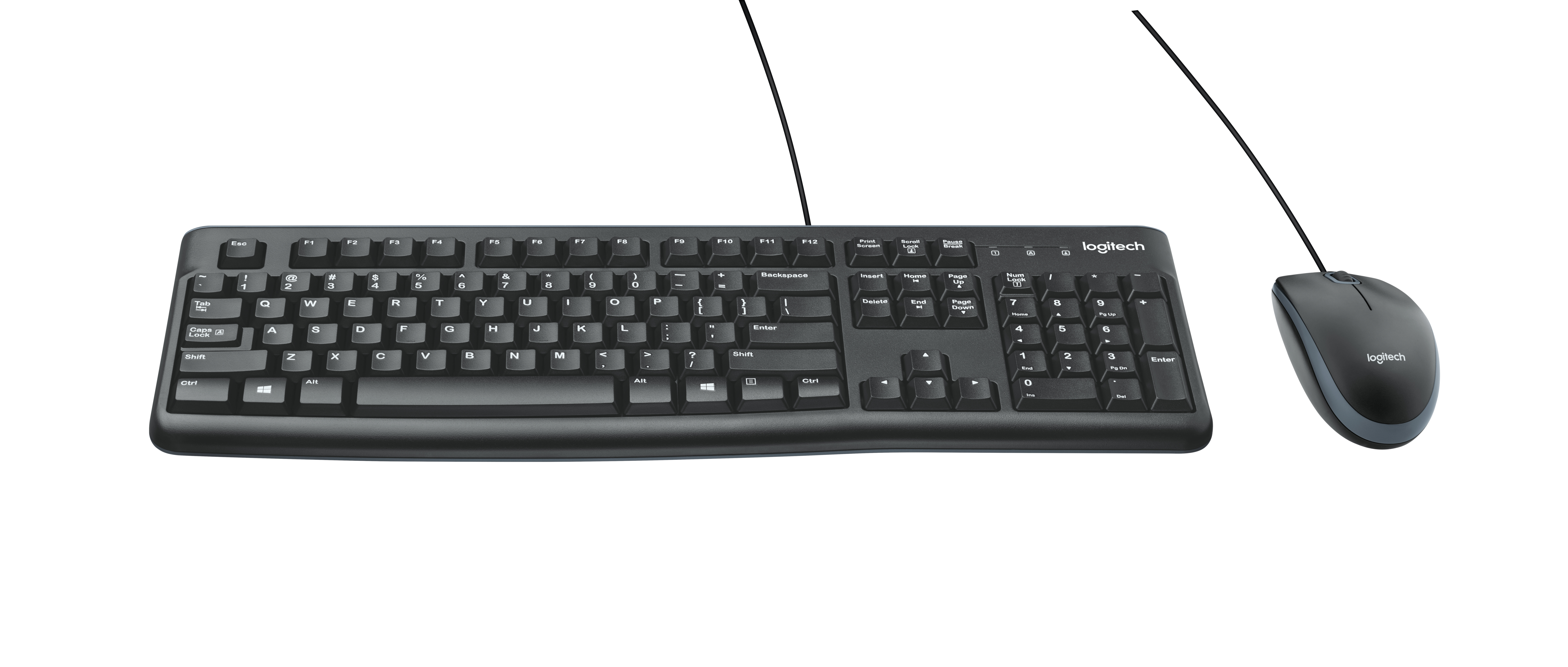 Logitech Desktop MK120 - Tastatur-und-Maus-Set