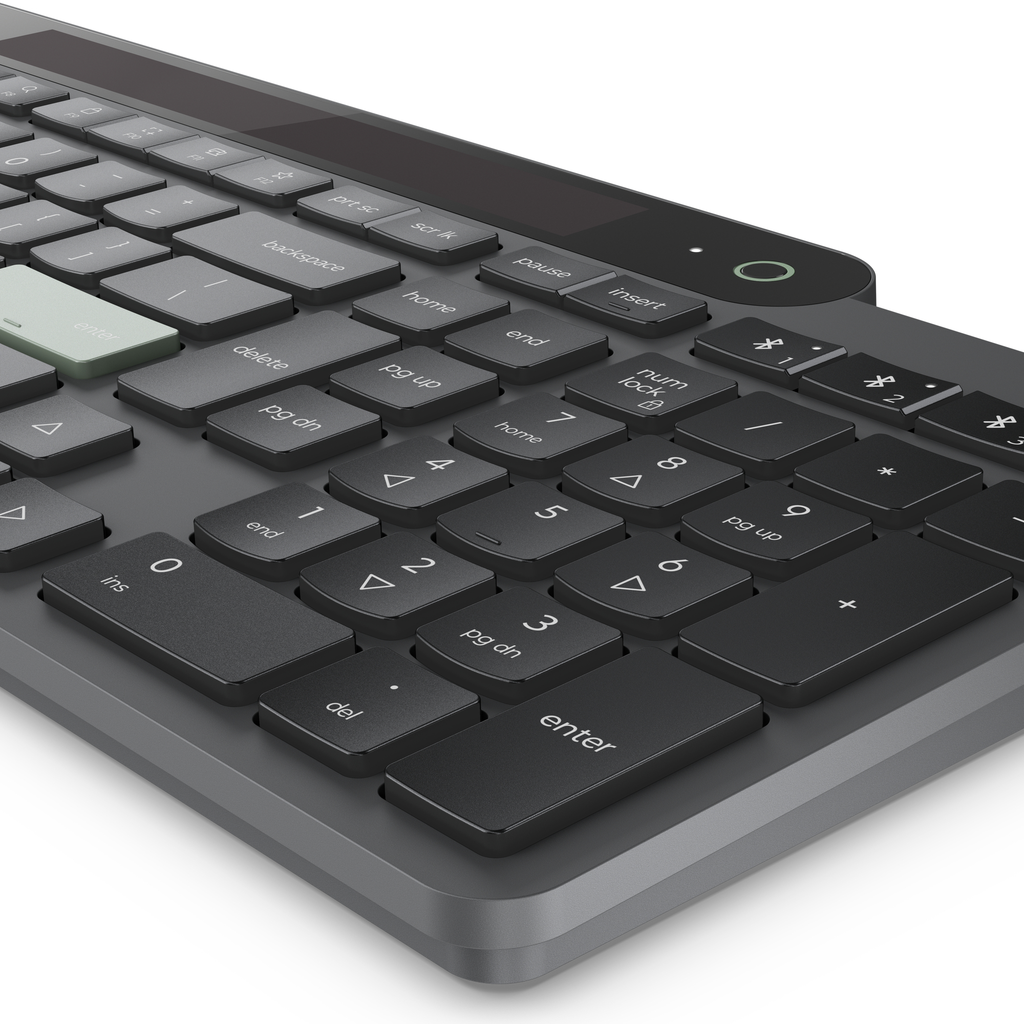 Lenovo Tastatur - selbstladefähig - kabellos