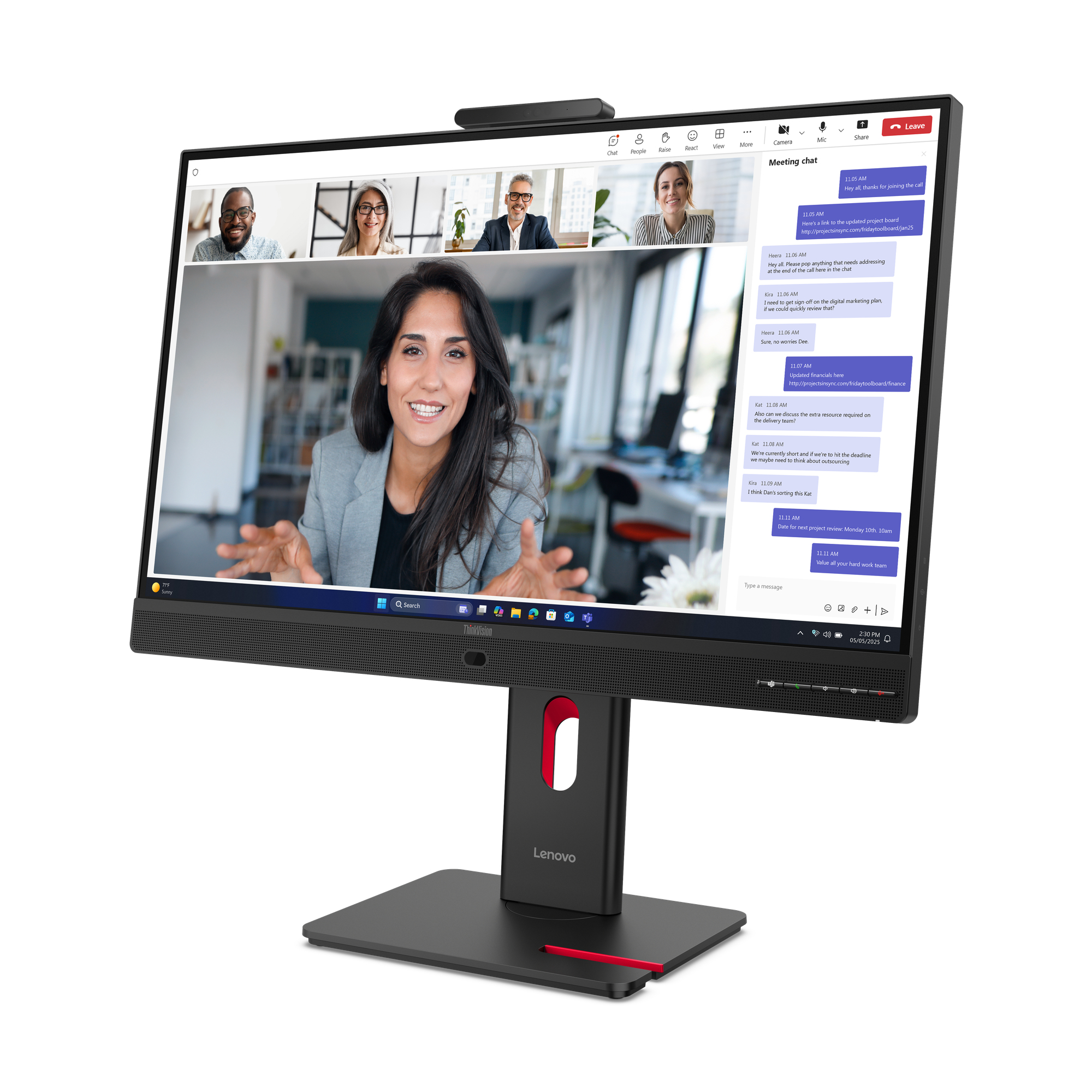 Lenovo ThinkVision T24-4v - LED-Monitor - 61 cm (24")
