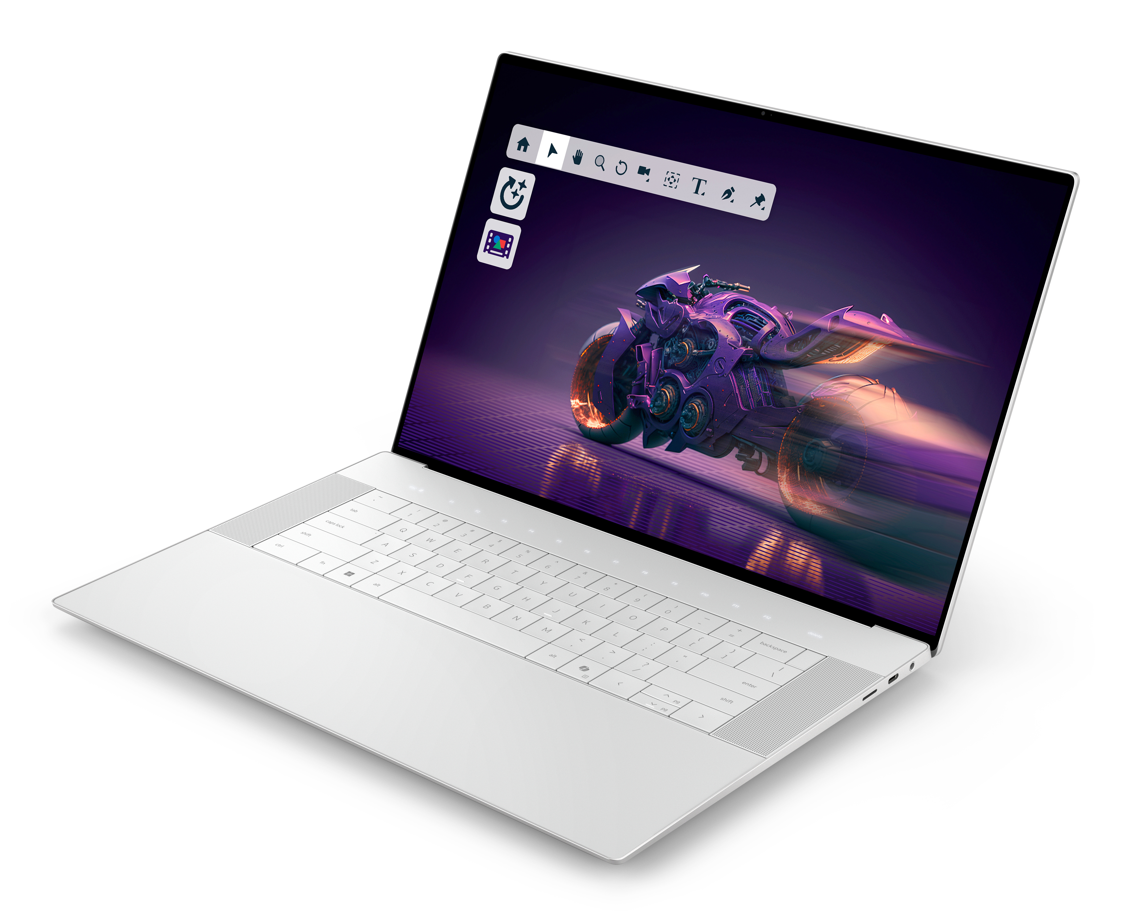 Dell XPS 16 DA16250 - Intel Core Ultra 7 255H / 2 GHz - Evo - Win 11 Pro - GeForce RTX 5060 - 32 GB