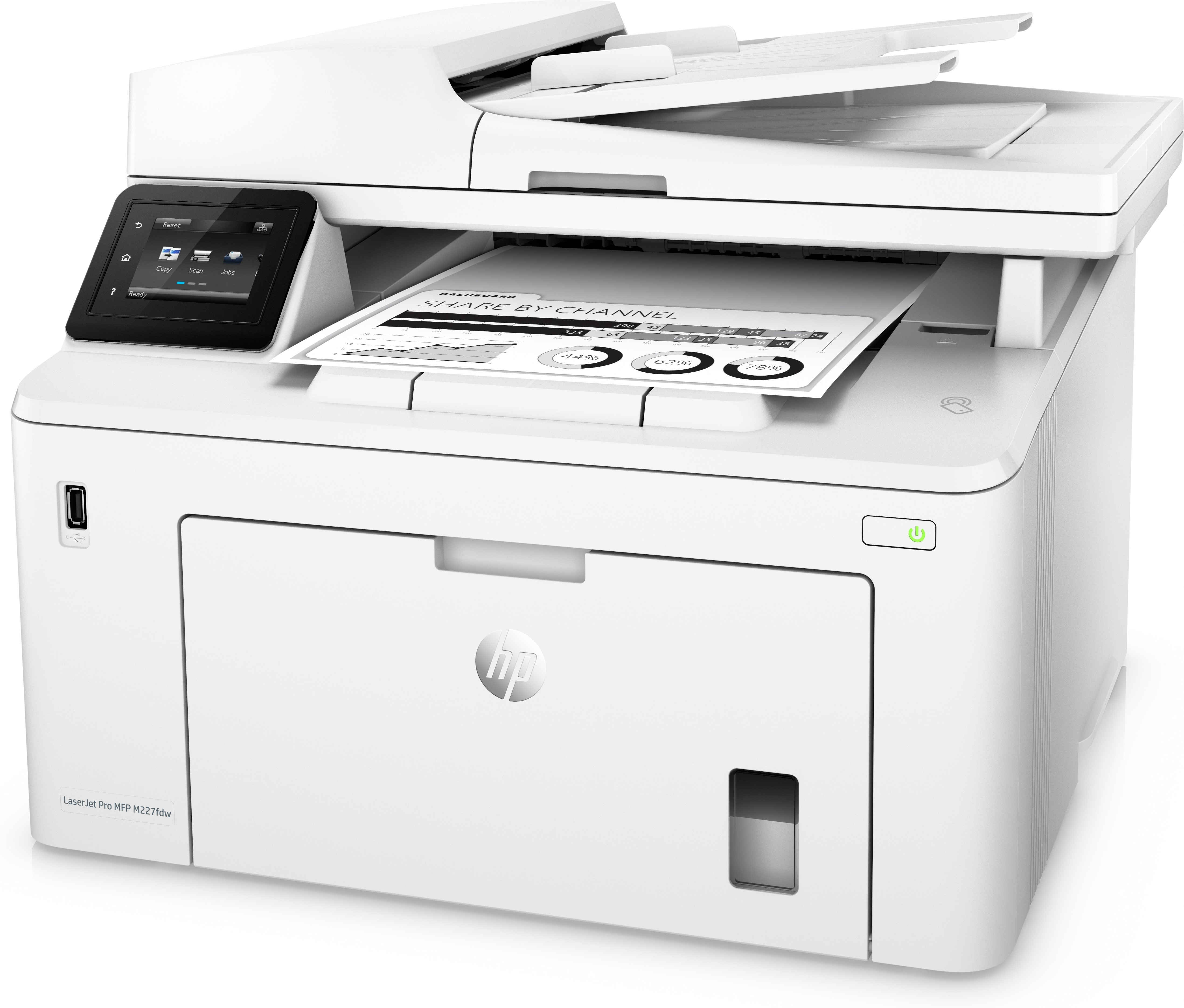 HP LaserJet Pro MFP M227fdw - Multifunktionsdrucker - s/w - Laser - Legal (216 x 356 mm)