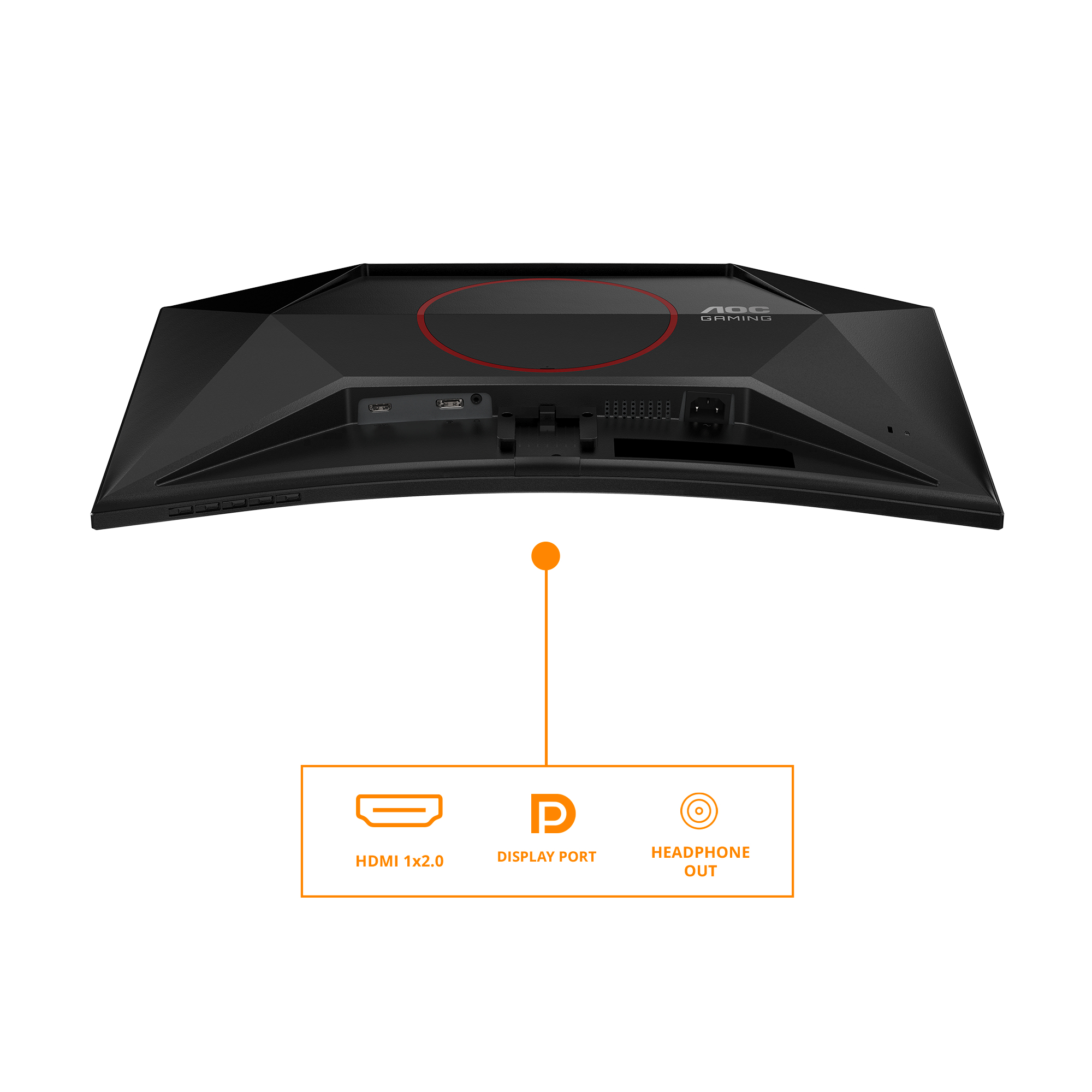 AOC Gaming C27G42ZEP - G42 Series - LED-Monitor - Gaming - gebogen - 68.6 cm (27")
