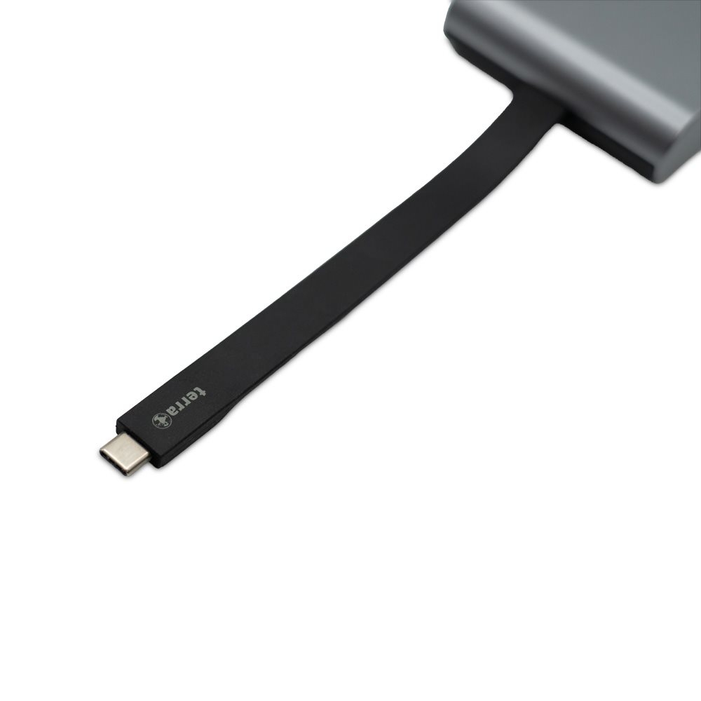 TERRA MOBILE Dockingstation 770 USB-C Dual Display Dockingstation mit Dual Display für unterwegs!, K