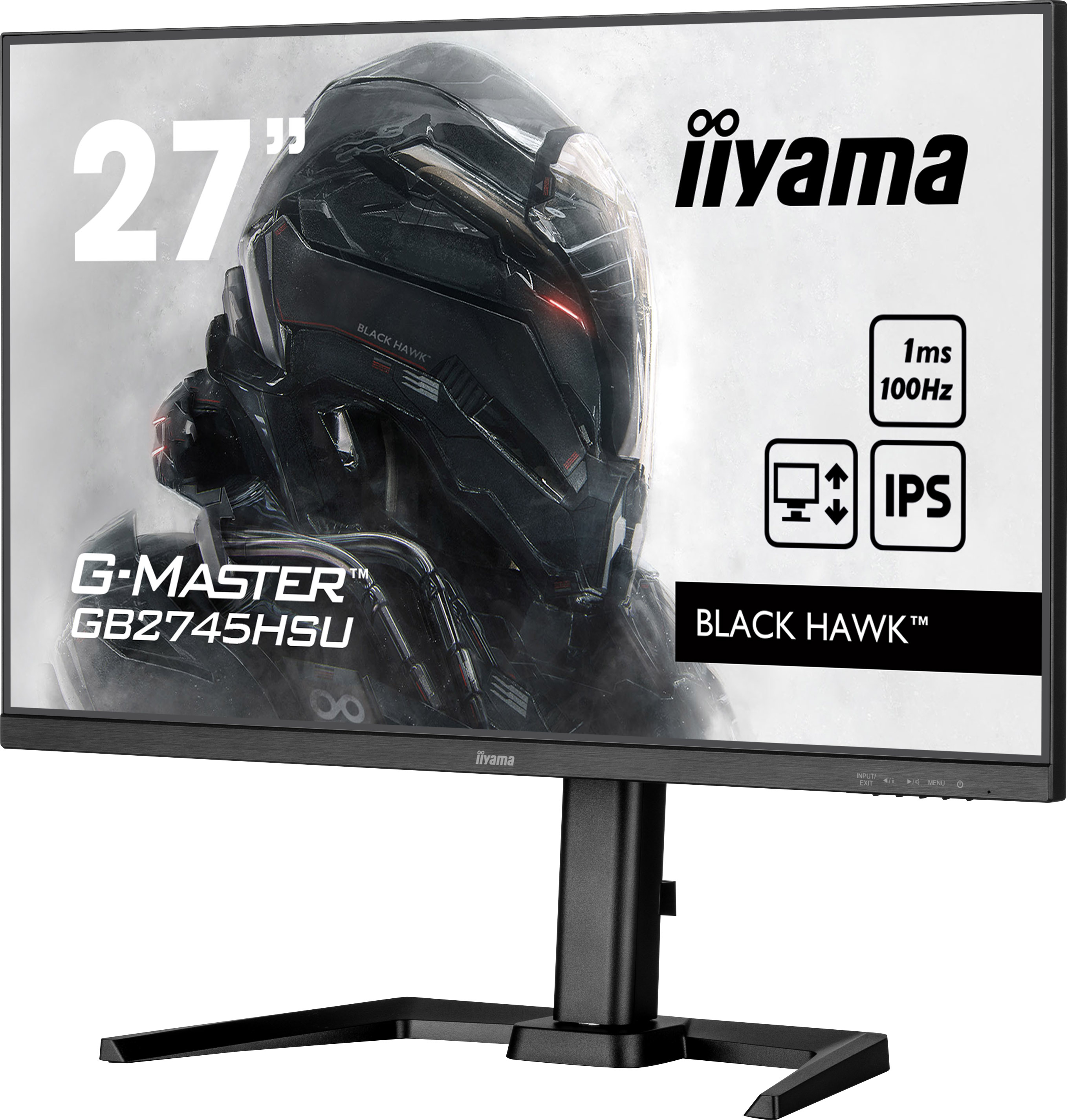 Iiyama G-MASTER Black Hawk GB2745HSU-B2 - LED-Monitor - 68.5 cm (27")