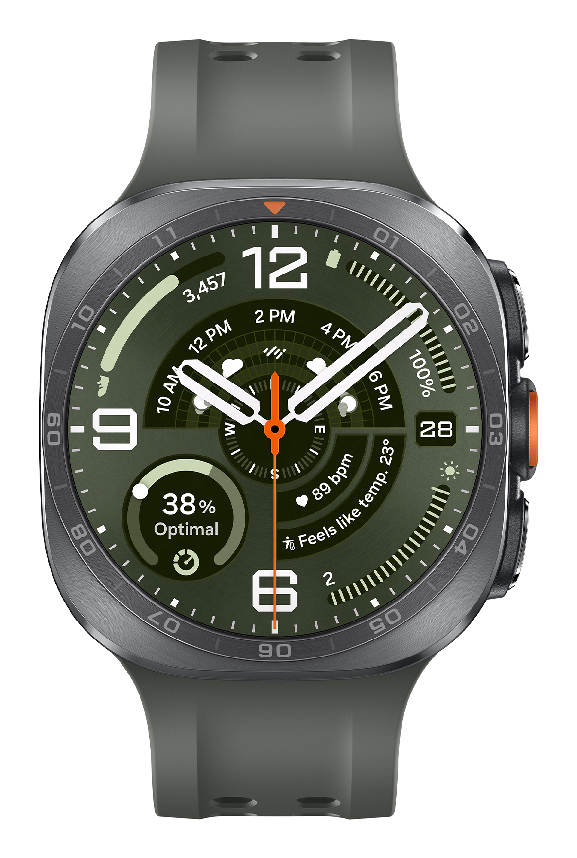 Samsung Galaxy Watch Ultra2, 3,81 cm (1.5"), AMOLED, Touchscreen, 64 GB, GPS, 61,5 g