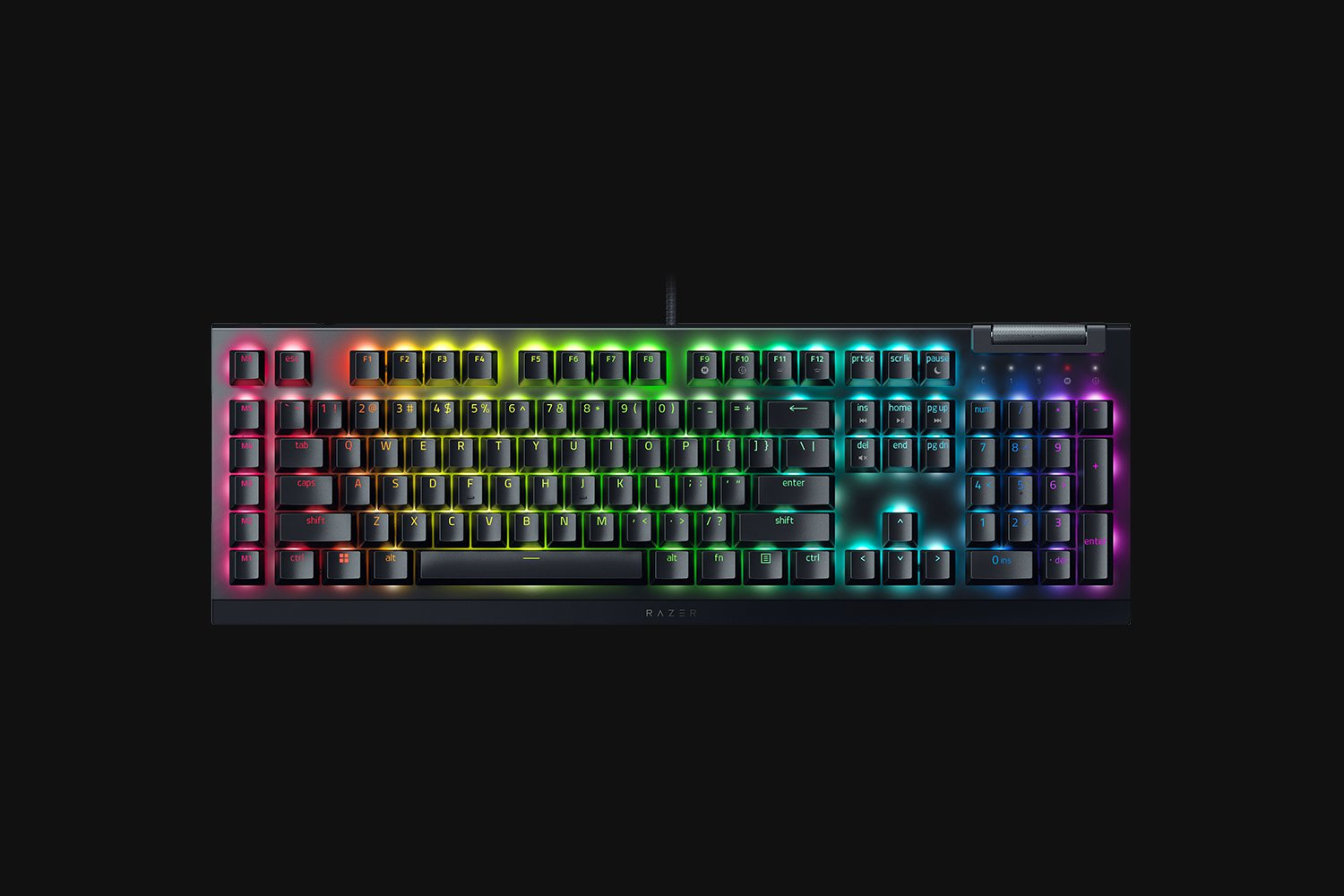 Razer BlackWidow V4 X - Tastatur - Hintergrundbeleuchtung