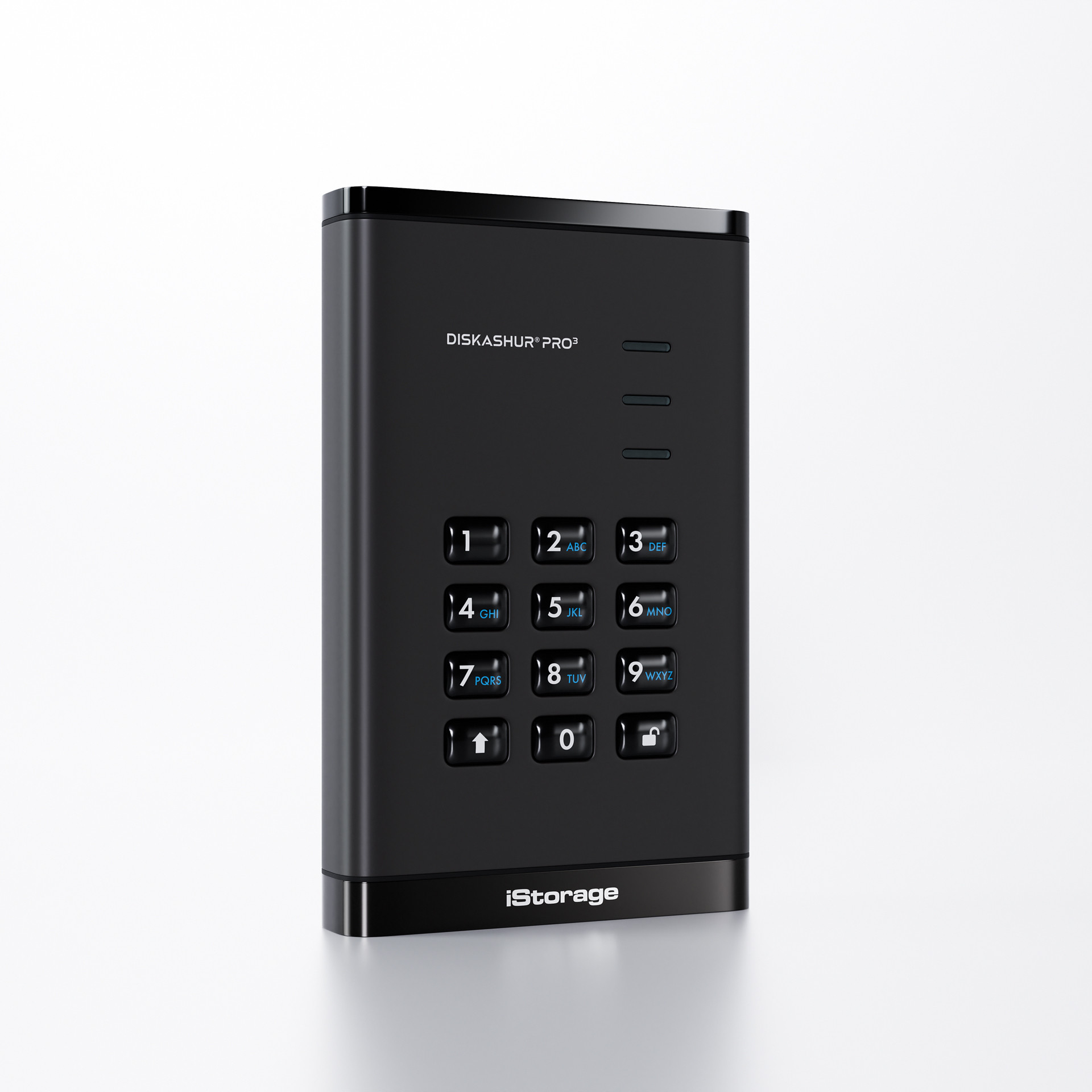 iStorage diskAshur PRO³ - SSD - verschlüsselt - 4 TB - extern (tragbar)