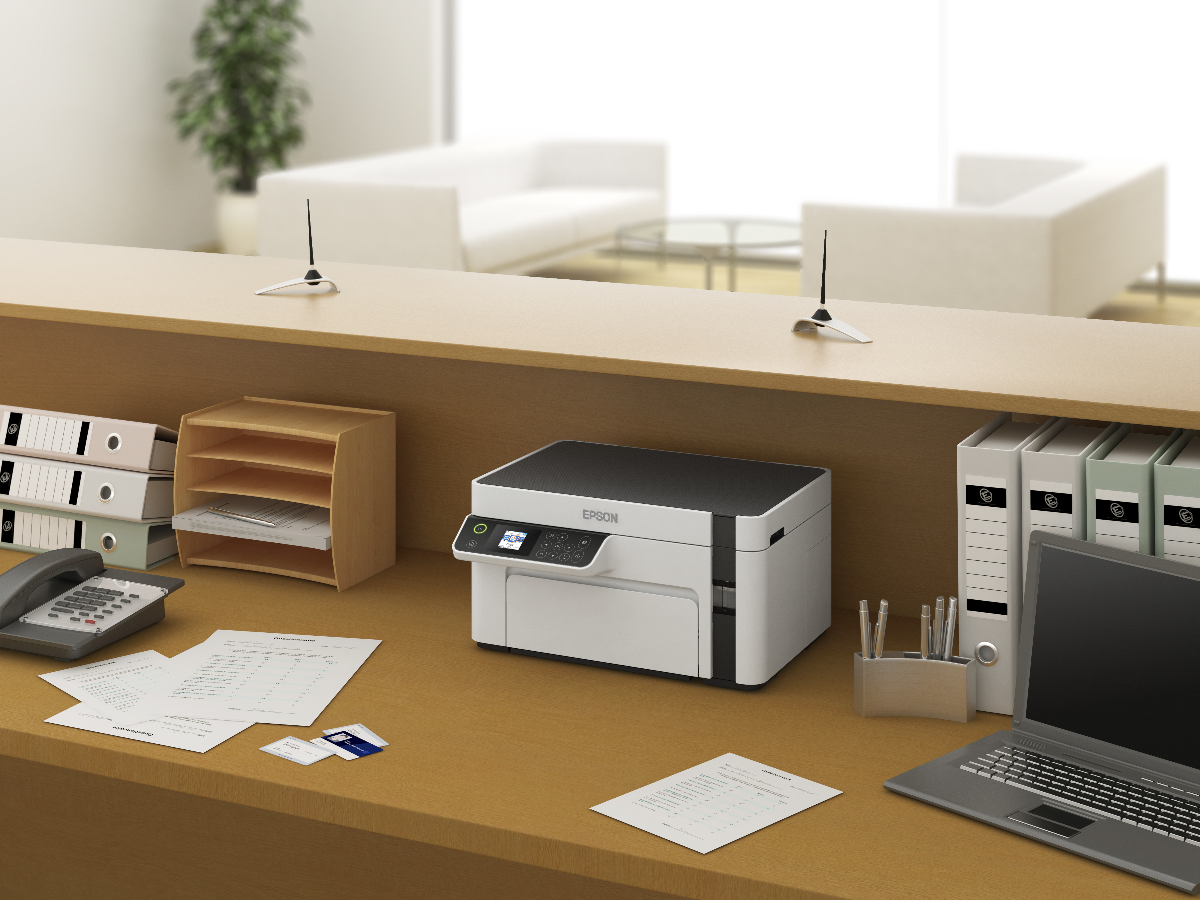 Epson EcoTank ET-M2120 - Multifunktionsdrucker - s/w - Tintenstrahl - A4/Legal (Medien)