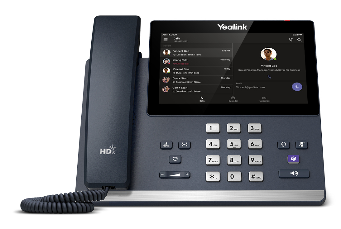 Yealink MP56 E2-Mannschaften, IP-Telefon, Grau, Kabelgebundenes Mobilteil, LCD, 17,8 cm (7"), 800 x