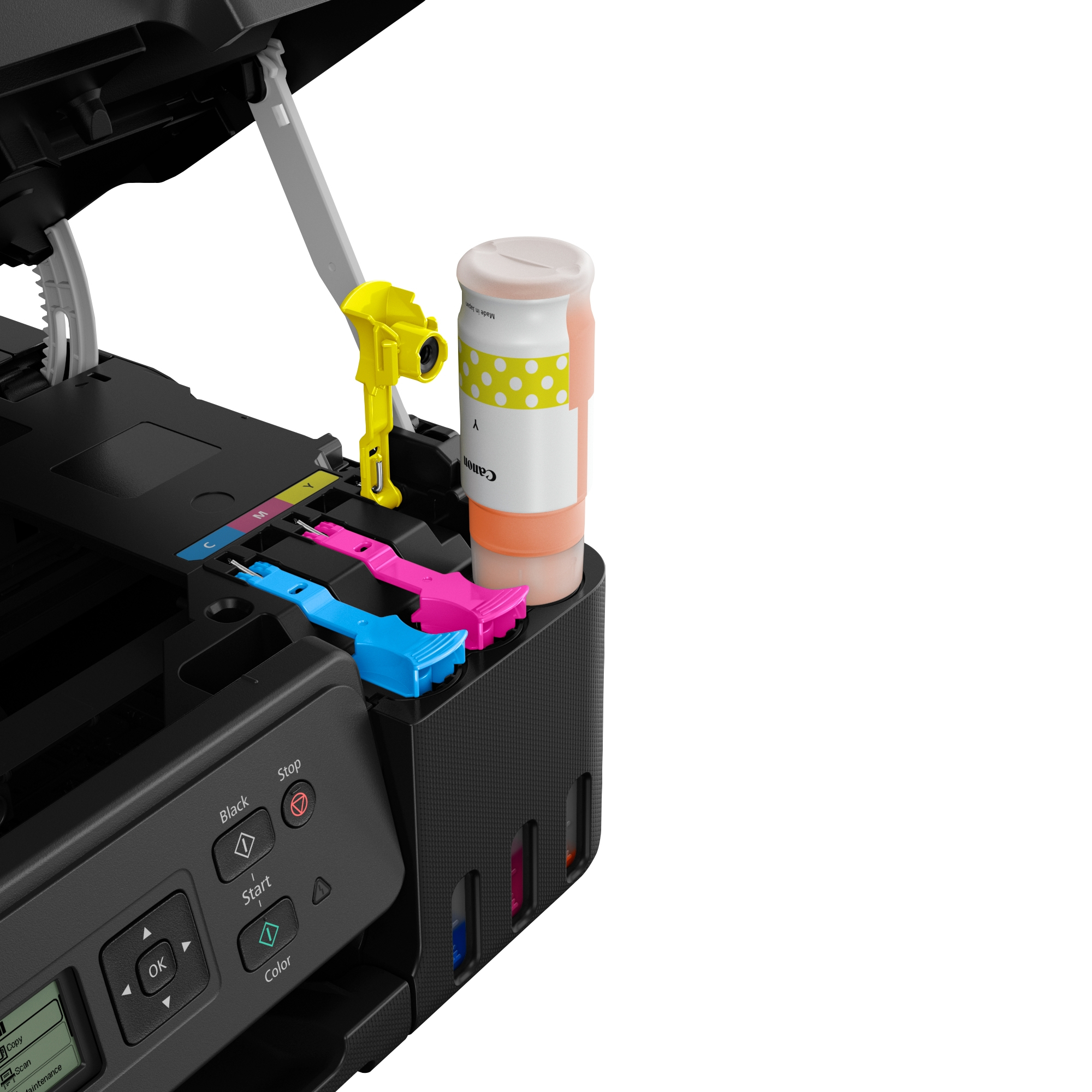 Canon PIXMA G3570 - Multifunktionsdrucker - Farbe - Tintenstrahl - wiederbefüllbar - Legal (216 x 35