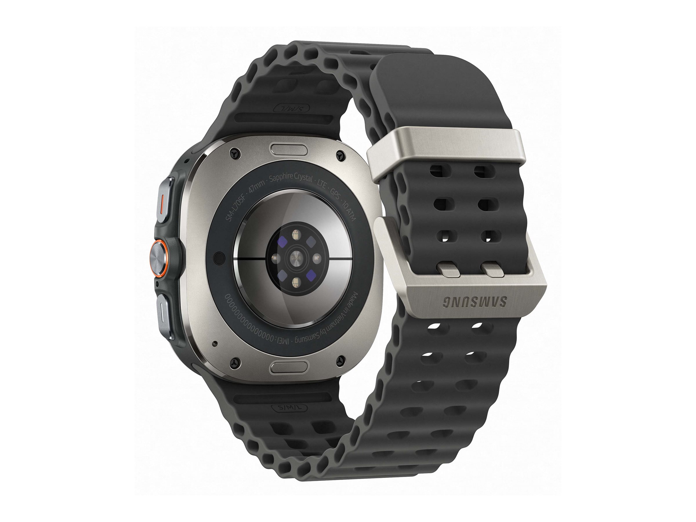 Samsung Galaxy Watch Ultra, Titanium Silver, 47 mm, Marineband