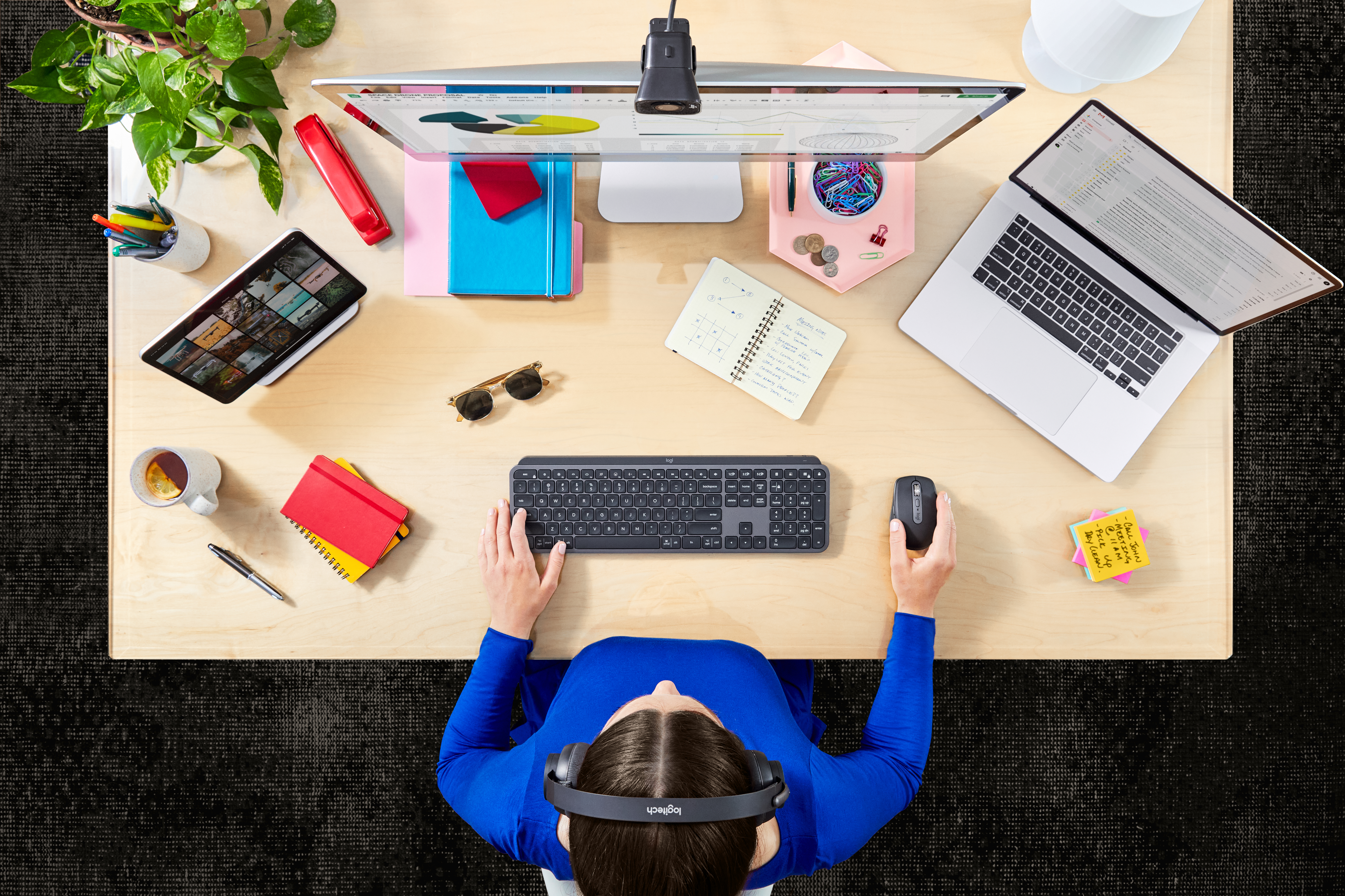 Logitech MX Keys for Business - Tastatur - hinterleuchtet