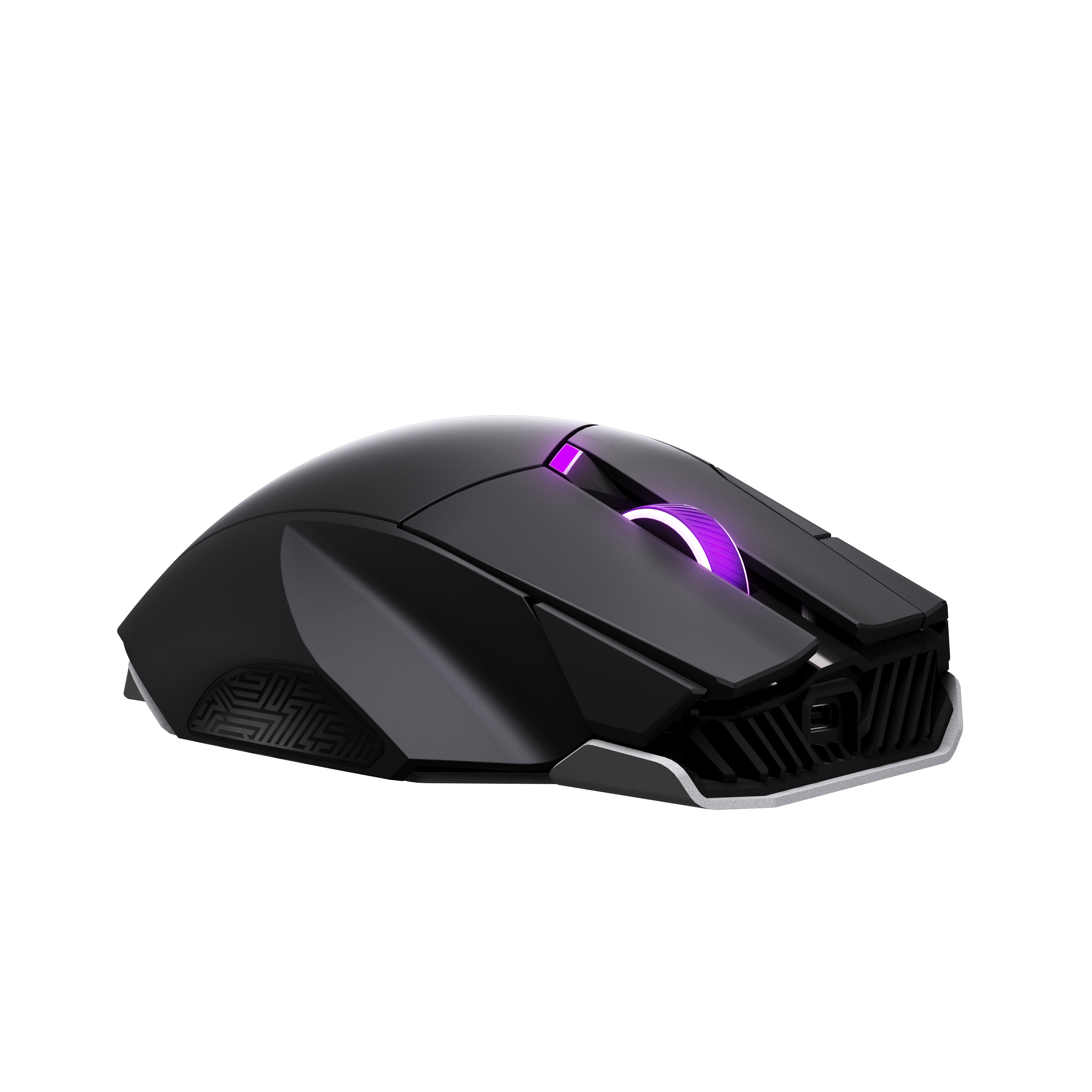 ASUS ROG Spatha X 65K, Rechts, Optisch, RF Wireless + Bluetooth + USB Type-A, 65000 DPI, Schwarz