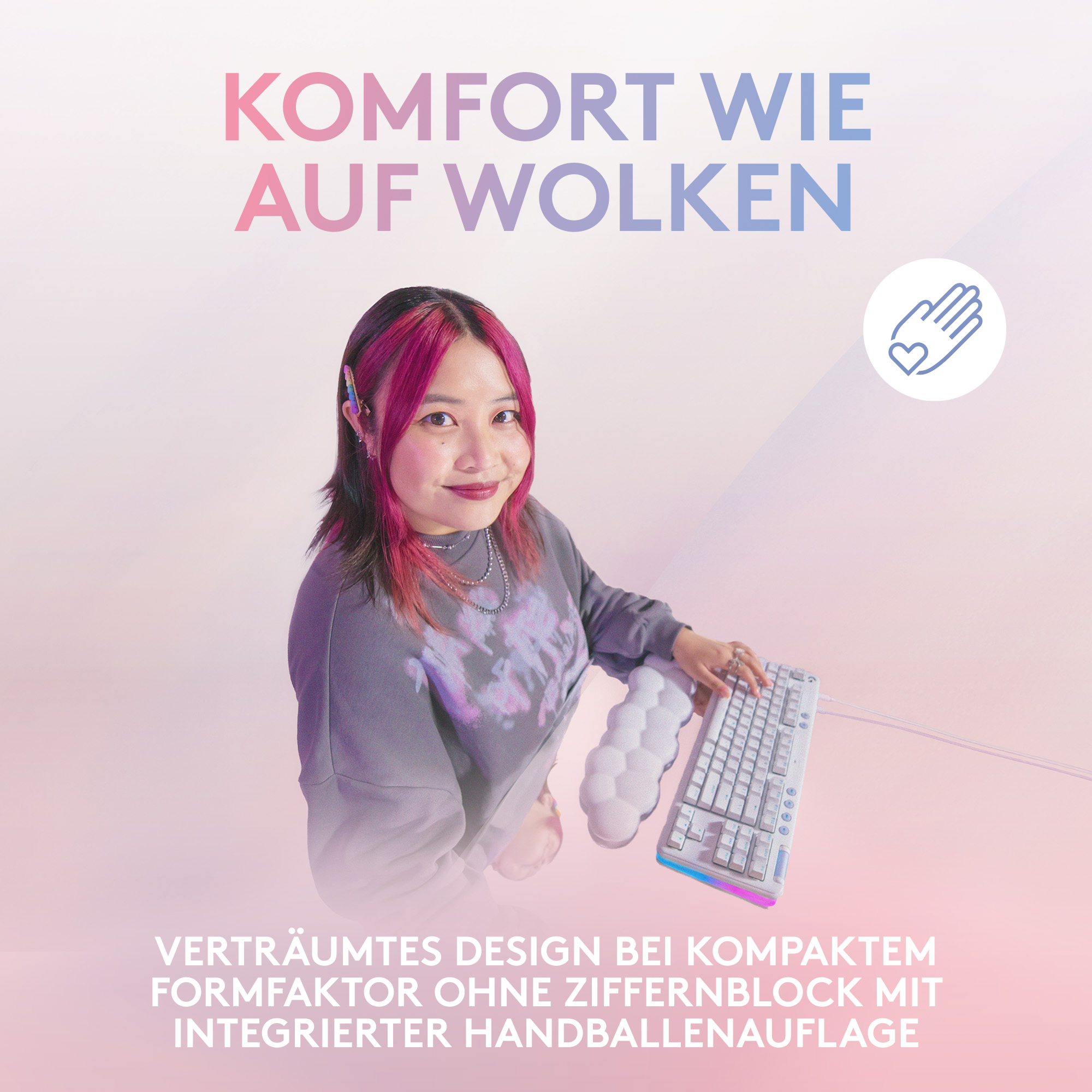 Logitech G G713 - Tastatur - Ohne Zehnertastatur