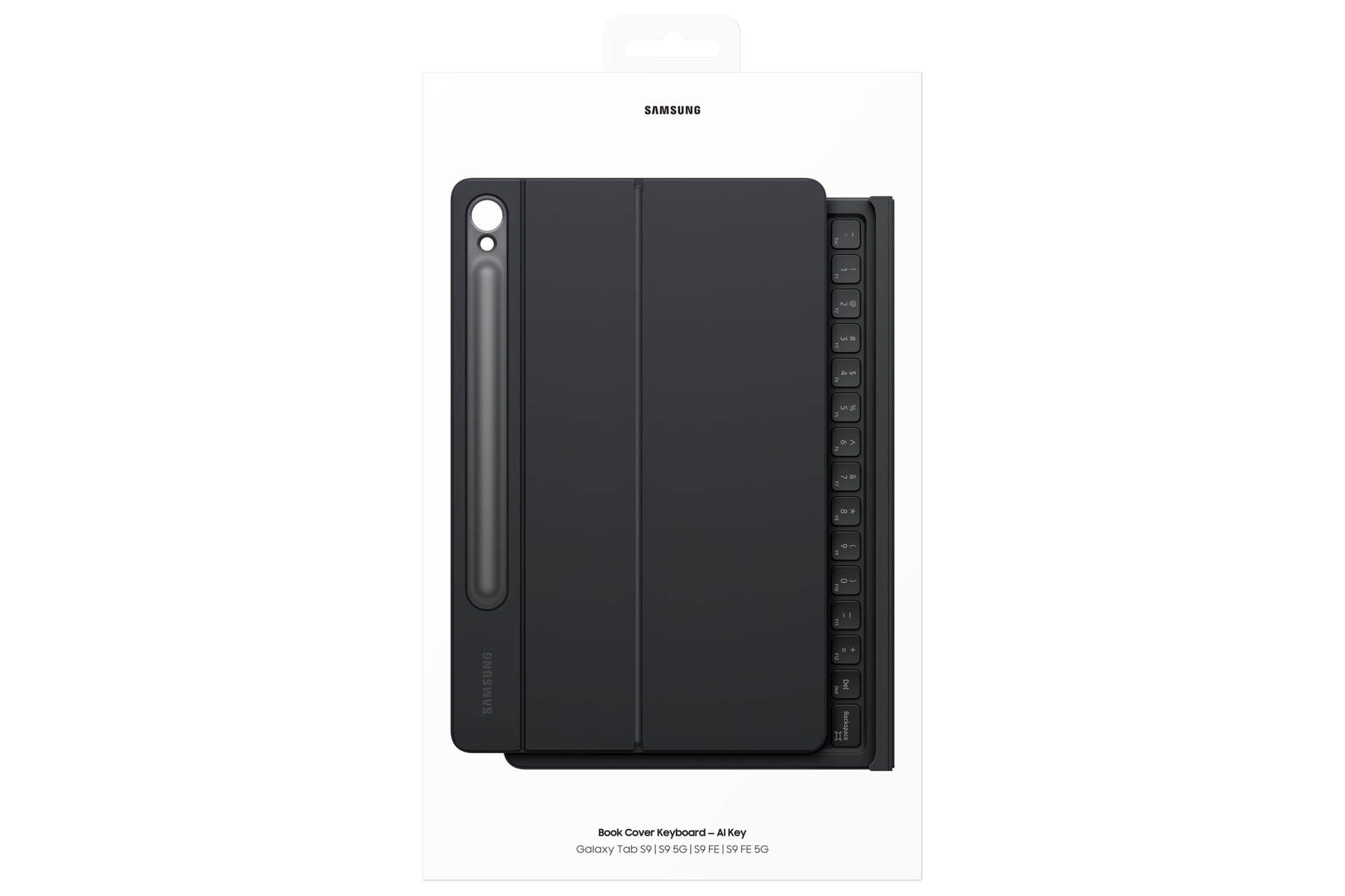 Samsung EF-DX725 - Tastatur und Foliohülle (Buch-Cover) - mit Touchpad