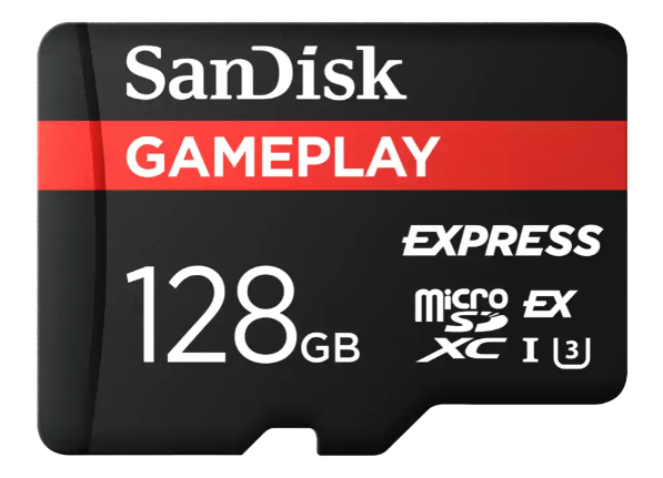 SanDisk GamePlay - Flash-Speicherkarte - 128