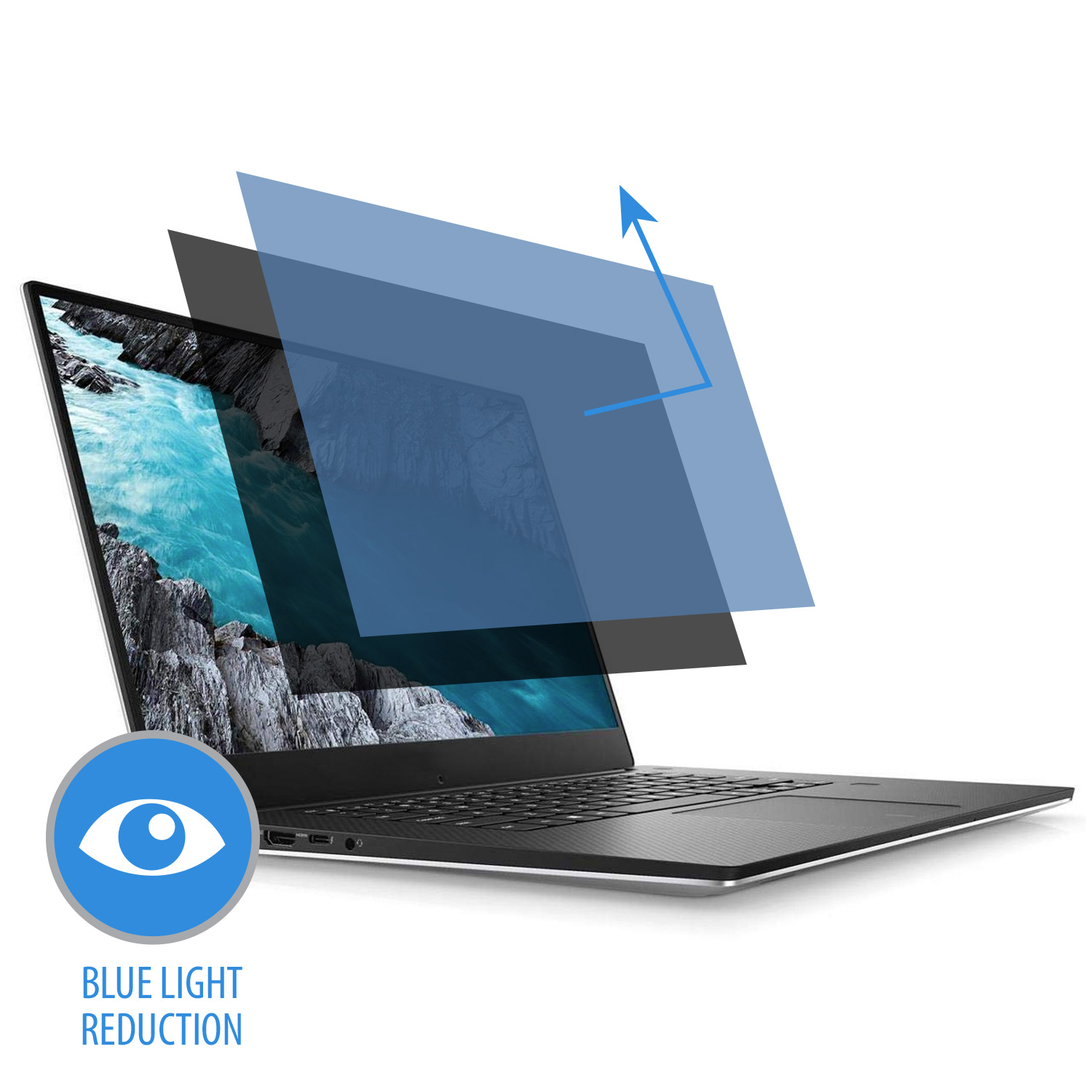 V7 Blickschutzfilter für Notebook - 33,8 cm Breitbild (13,3 Zoll Breitbild)