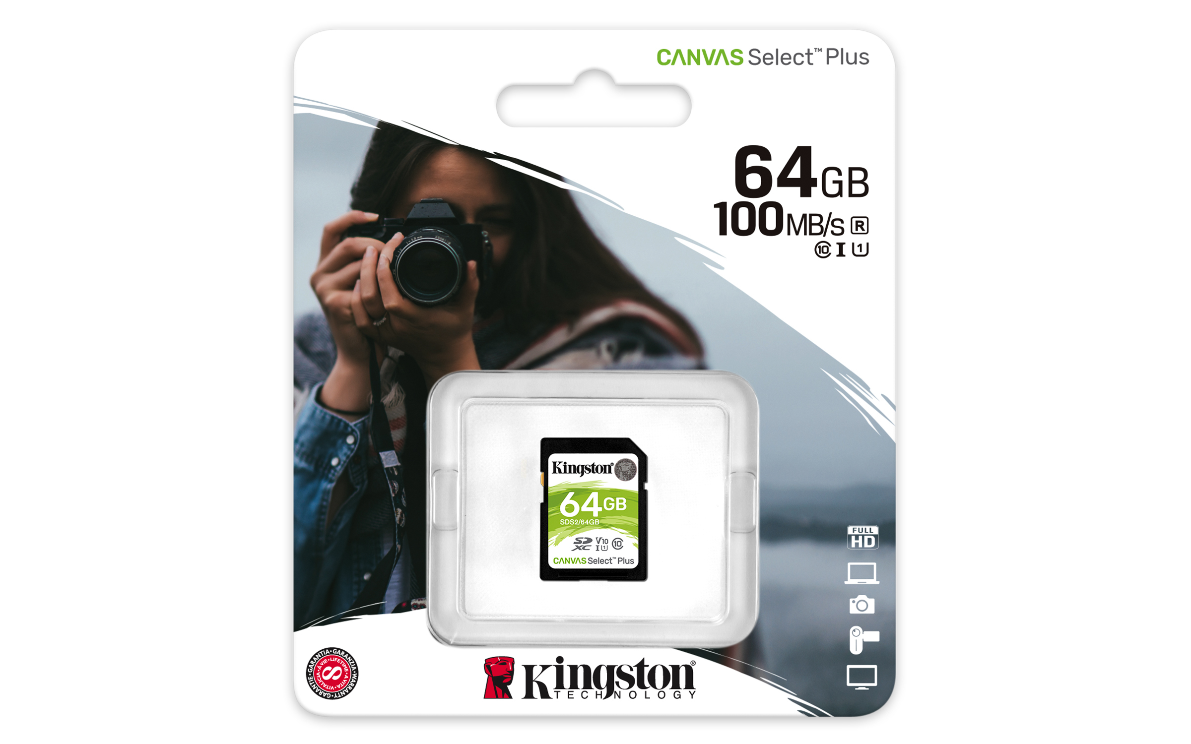 Kingston Canvas Select Plus - Flash-Speicherkarte