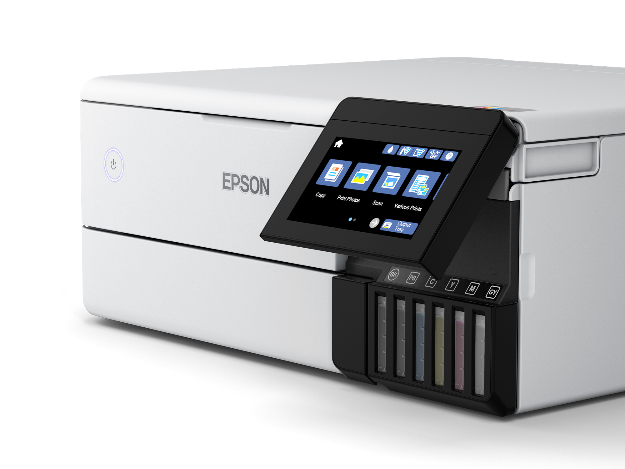 Epson EcoTank ET-8500 - Multifunktionsdrucker - Farbe - Tintenstrahl - wiederbefüllbar - A4/Letter (