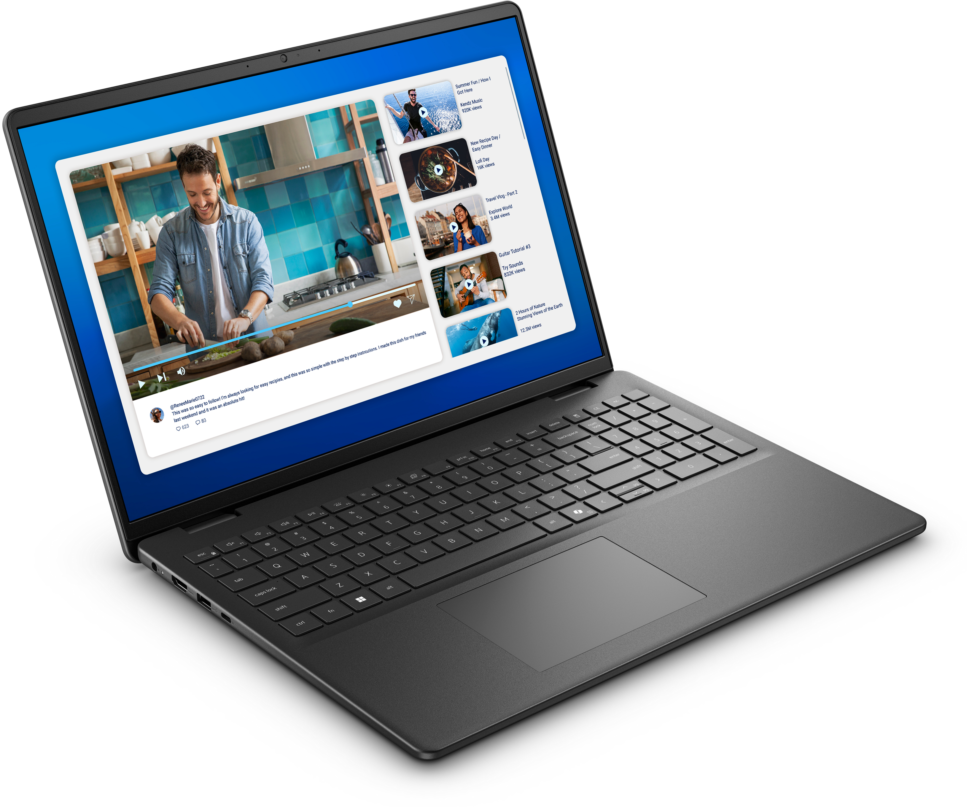 Dell 16 DC16250 40.6cm (16"), FHD+, Core Ultra 7 150U, 16GB RAM, 1TB SSD, Win11 Pro