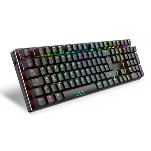Sharkoon Skiller SGK36W - Tastatur - Dual-Modus