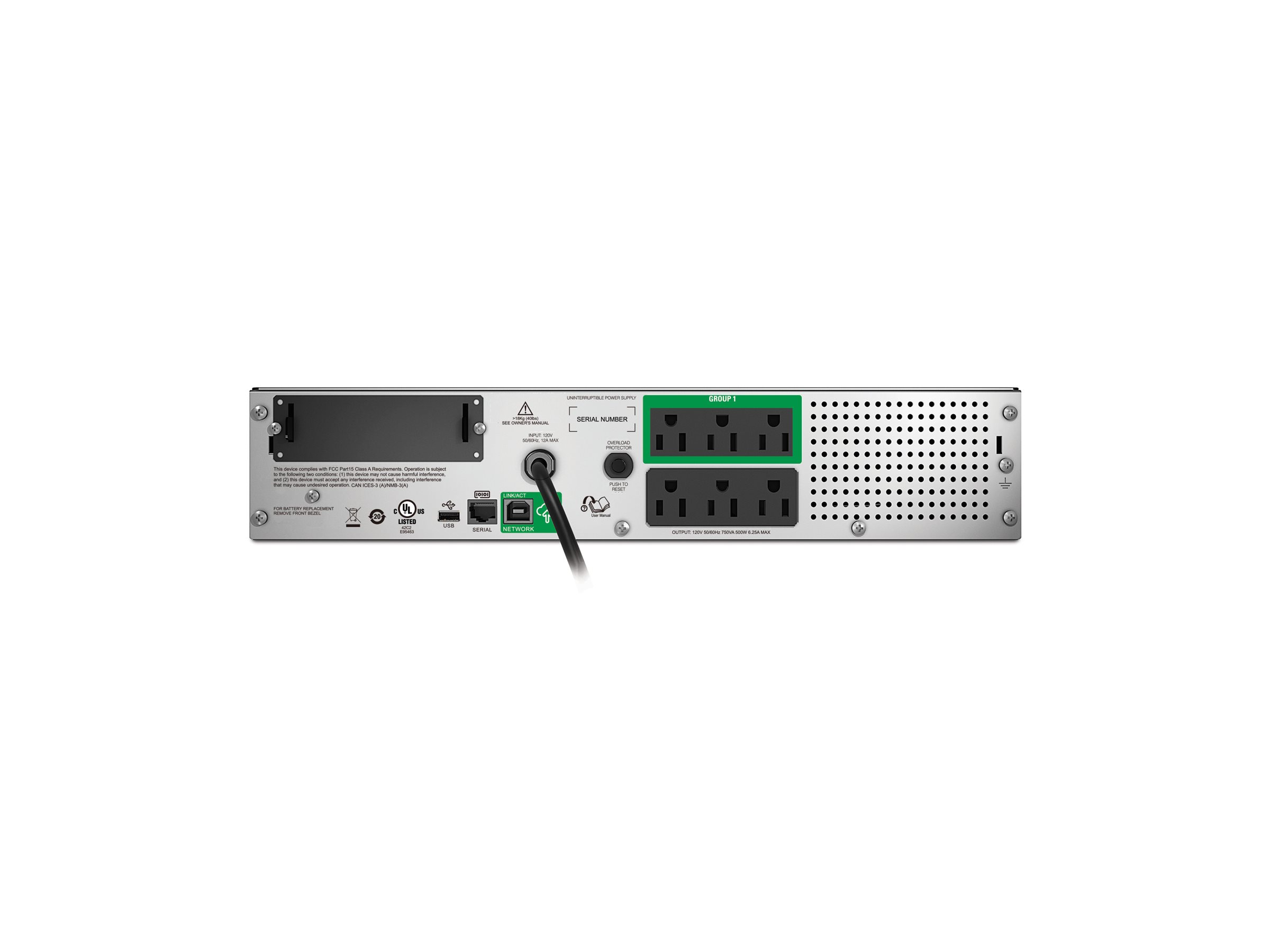APC Smart-UPS 750VA LCD RM - USV (Rack - einbaufähig)