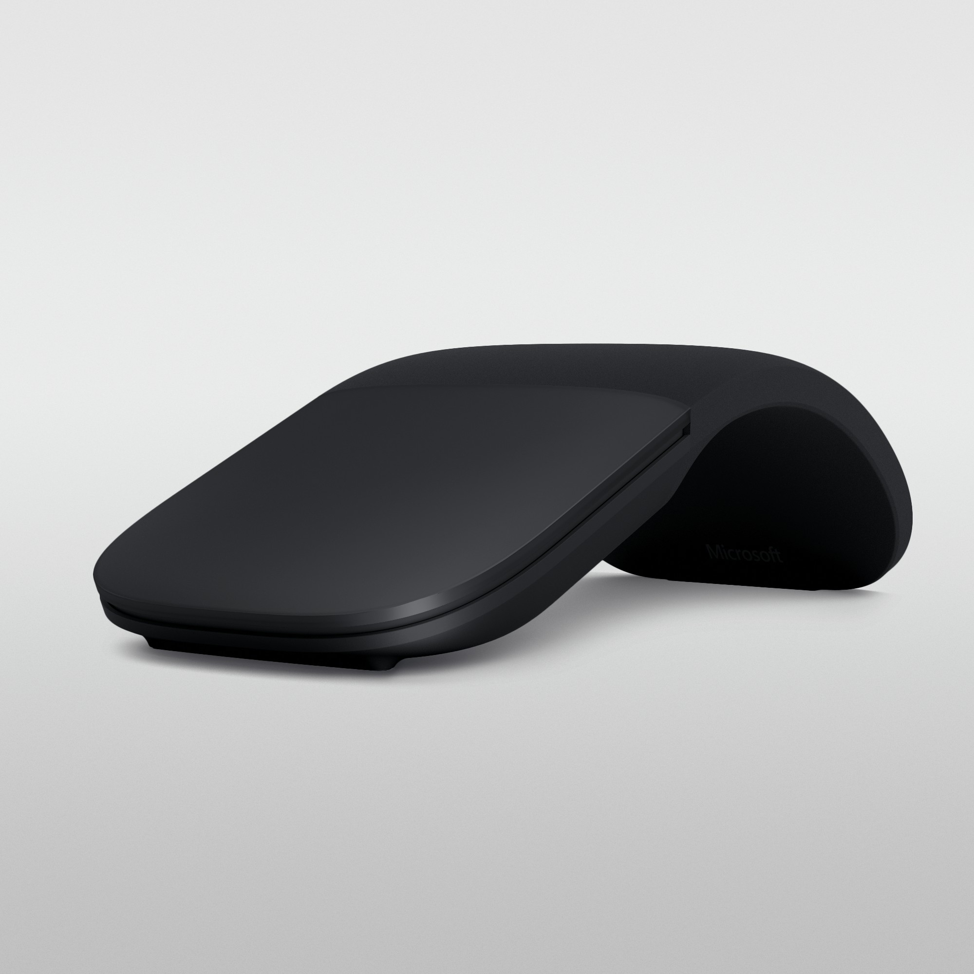 Microsoft Surface Arc Mouse, Beidhändig, BlueTrack, Bluetooth, 1800 DPI, Schwarz