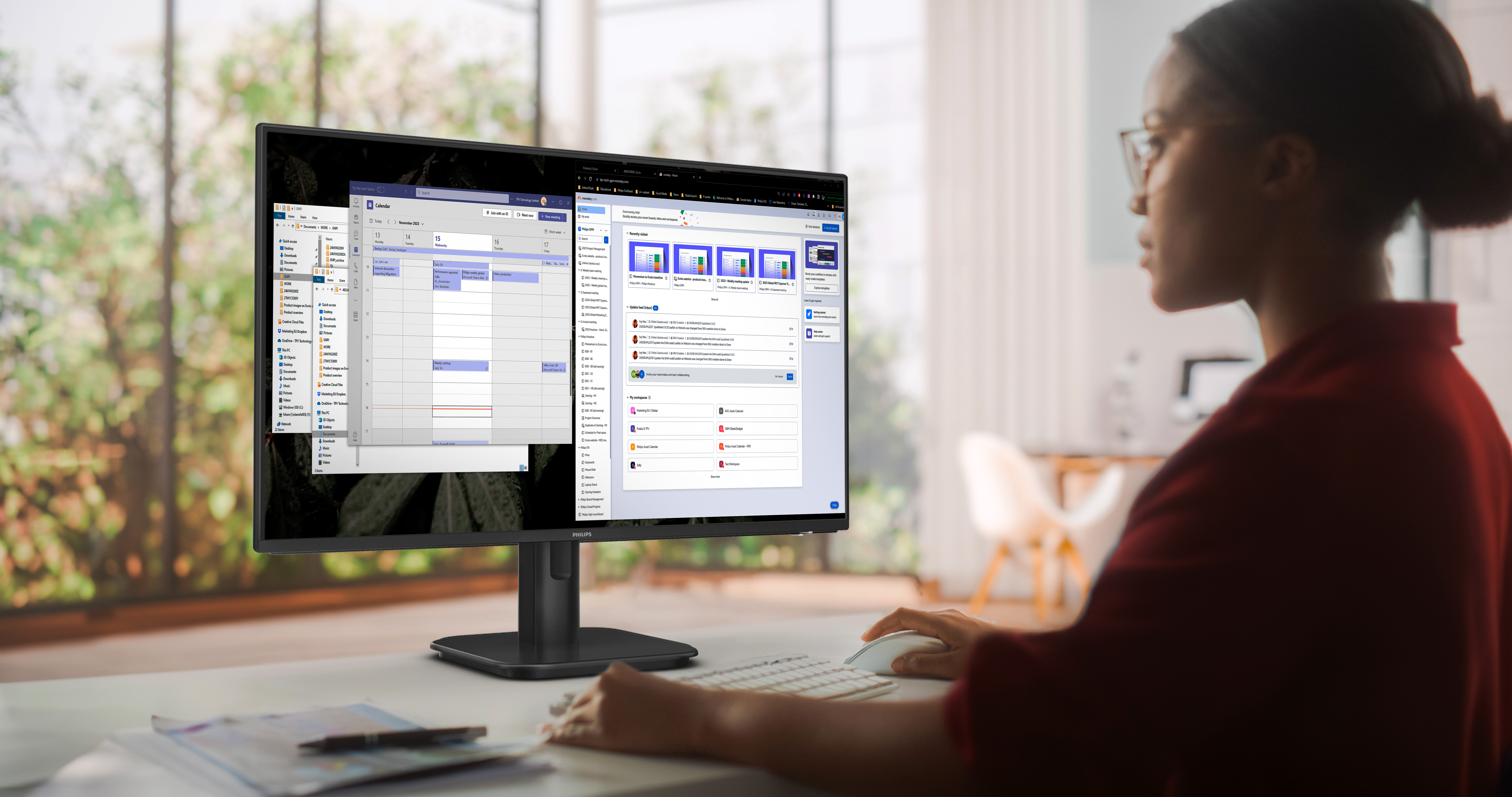 Philips 1000 Series 27E1N1100A Monitor 68.6cm (27") Full HD, IPS, 4ms, HDMI, VGA