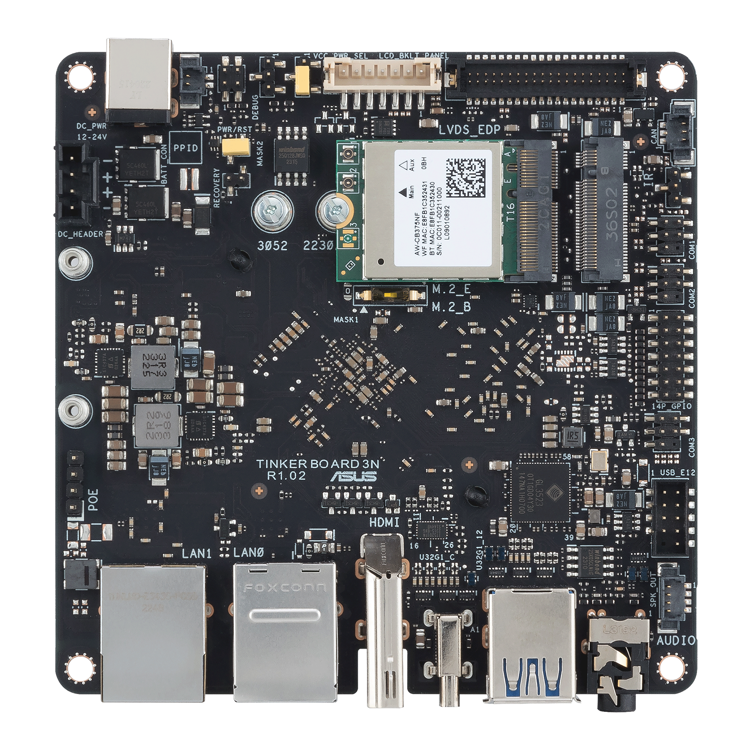 ASUS Tinker Board 3N - Einplatinenrechner - Rockchip