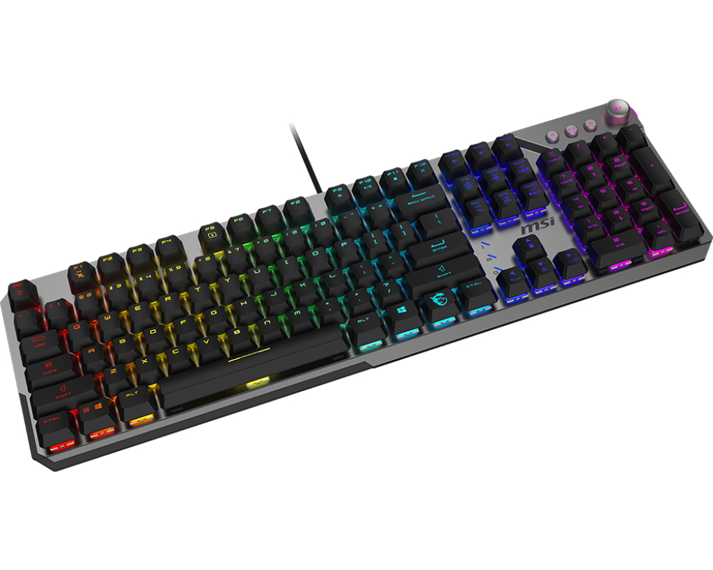 MSI STRIKE 600 - Tastatur - full size - hintergrundbeleuchtet