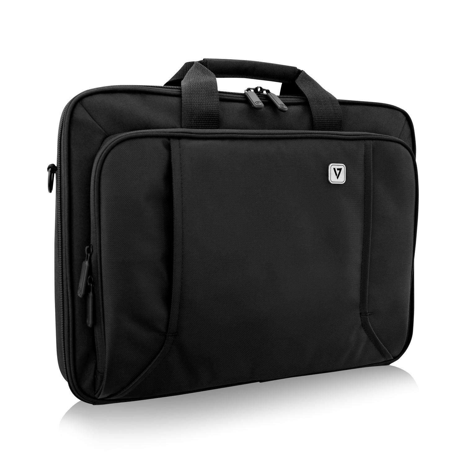 V7 FrontLoad-Geschäftstasche für Laptops mit 17", Aktenkoffer, 43,9 cm (17.3"), Schultergurt, 650 g