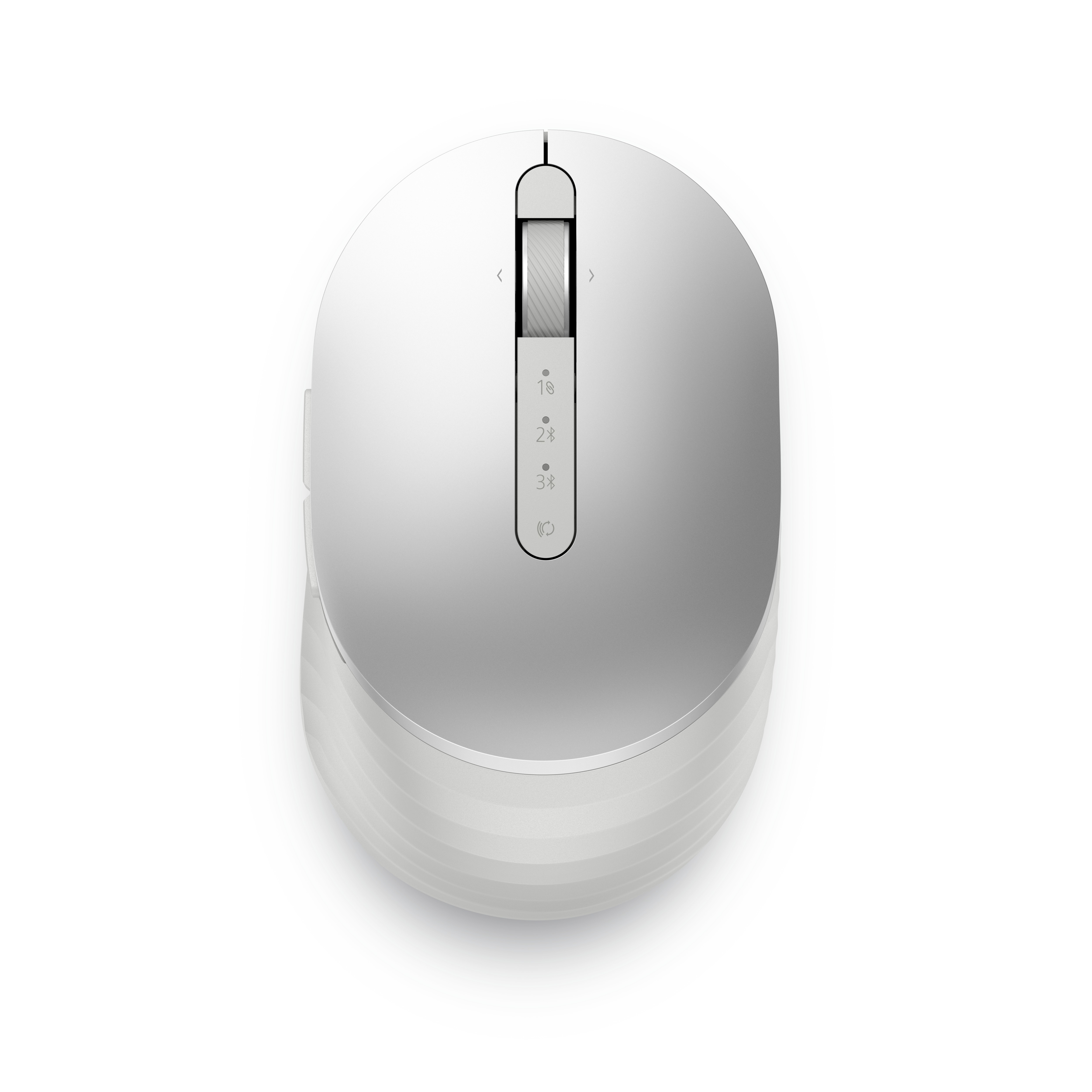 Dell Pro Premium kompakte Maus ? MS7421W - Platinum Silver (silber), Beidhändig, Optisch, RF Wireles