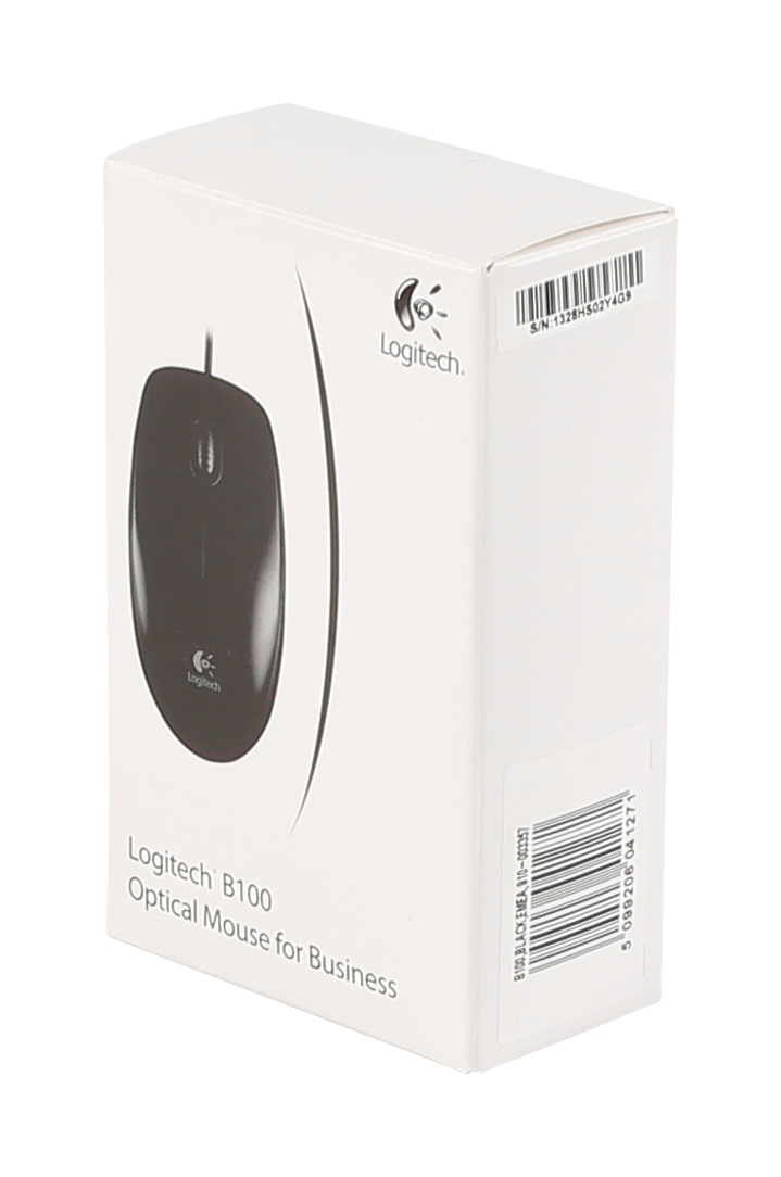 Logitech B100 - Maus - rechts- und linkshändig