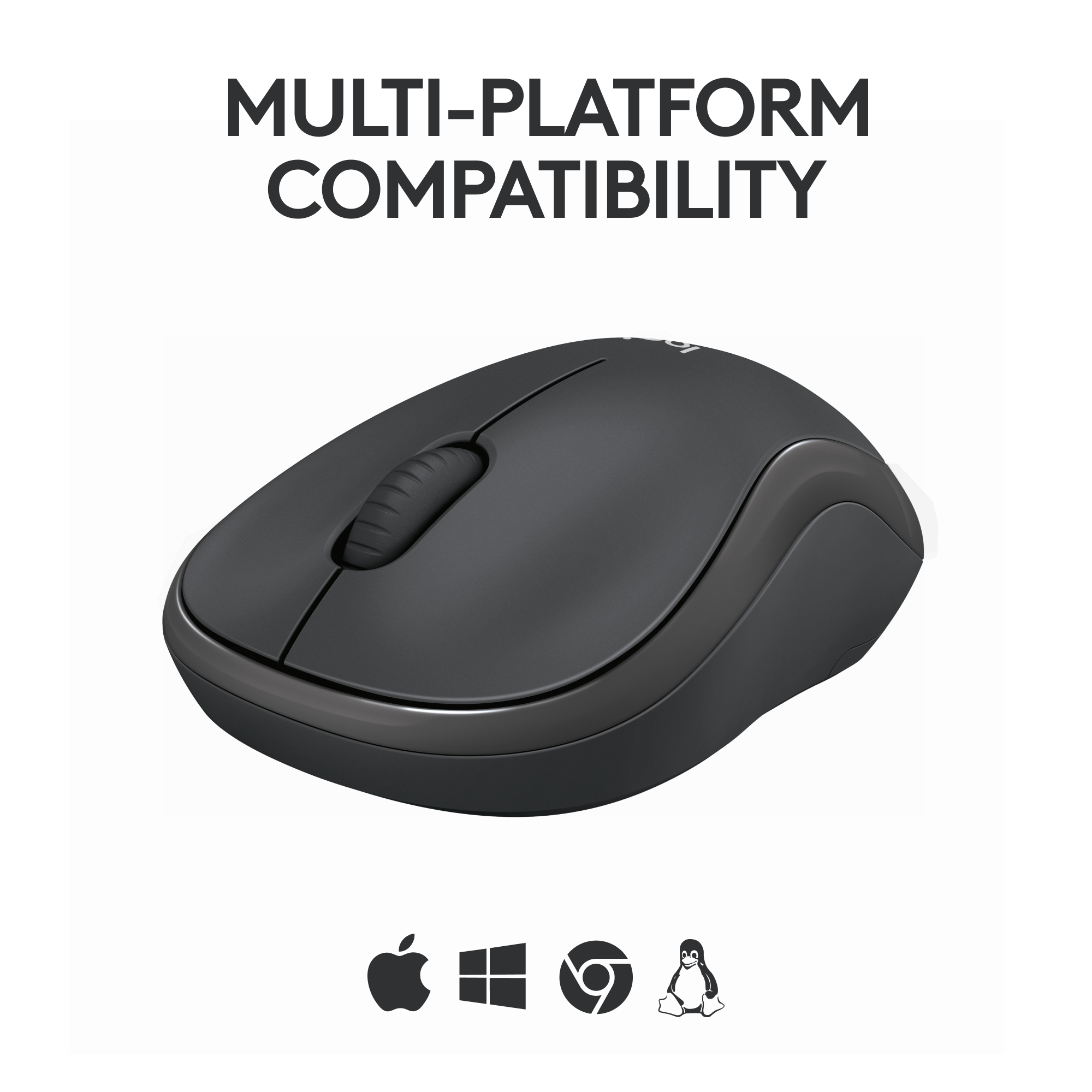Logitech M240 Silent - Maus - rechts- und linkshändig