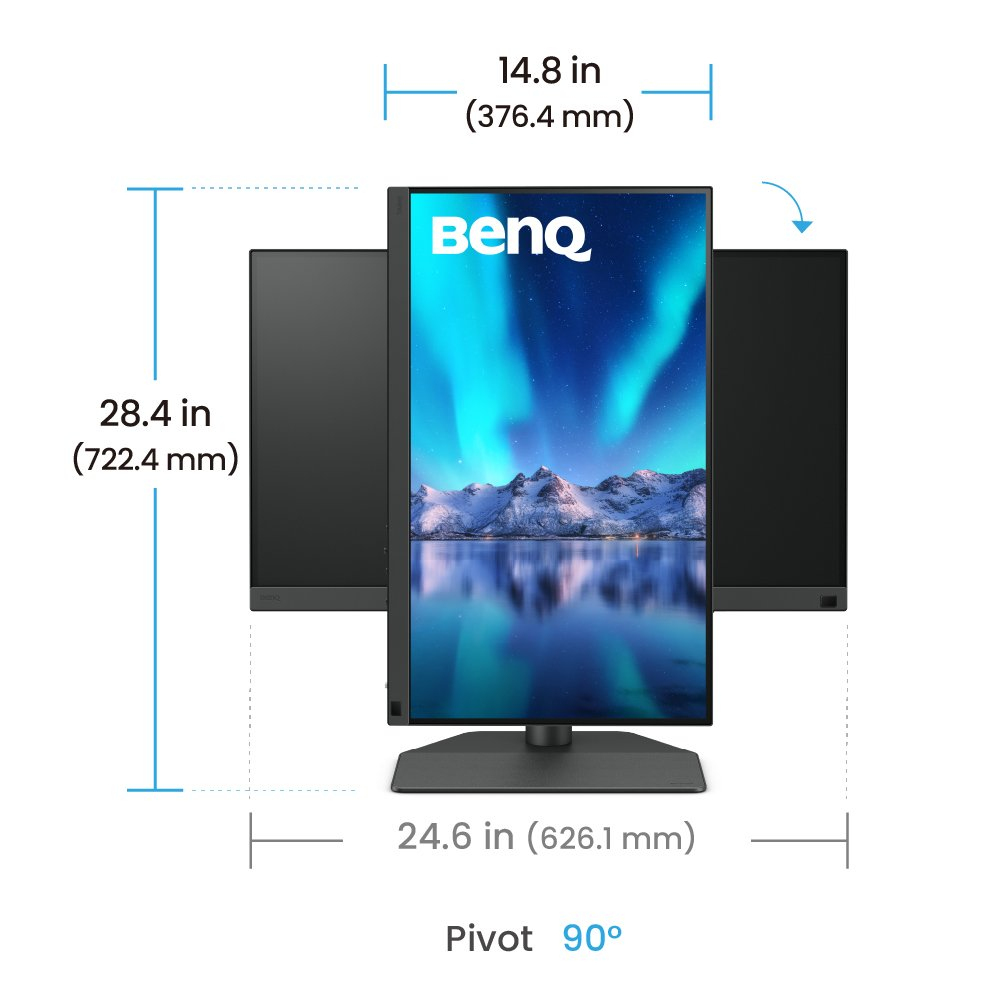 BenQ SW242Q - LED-Monitor - 61.2 cm (24.1")