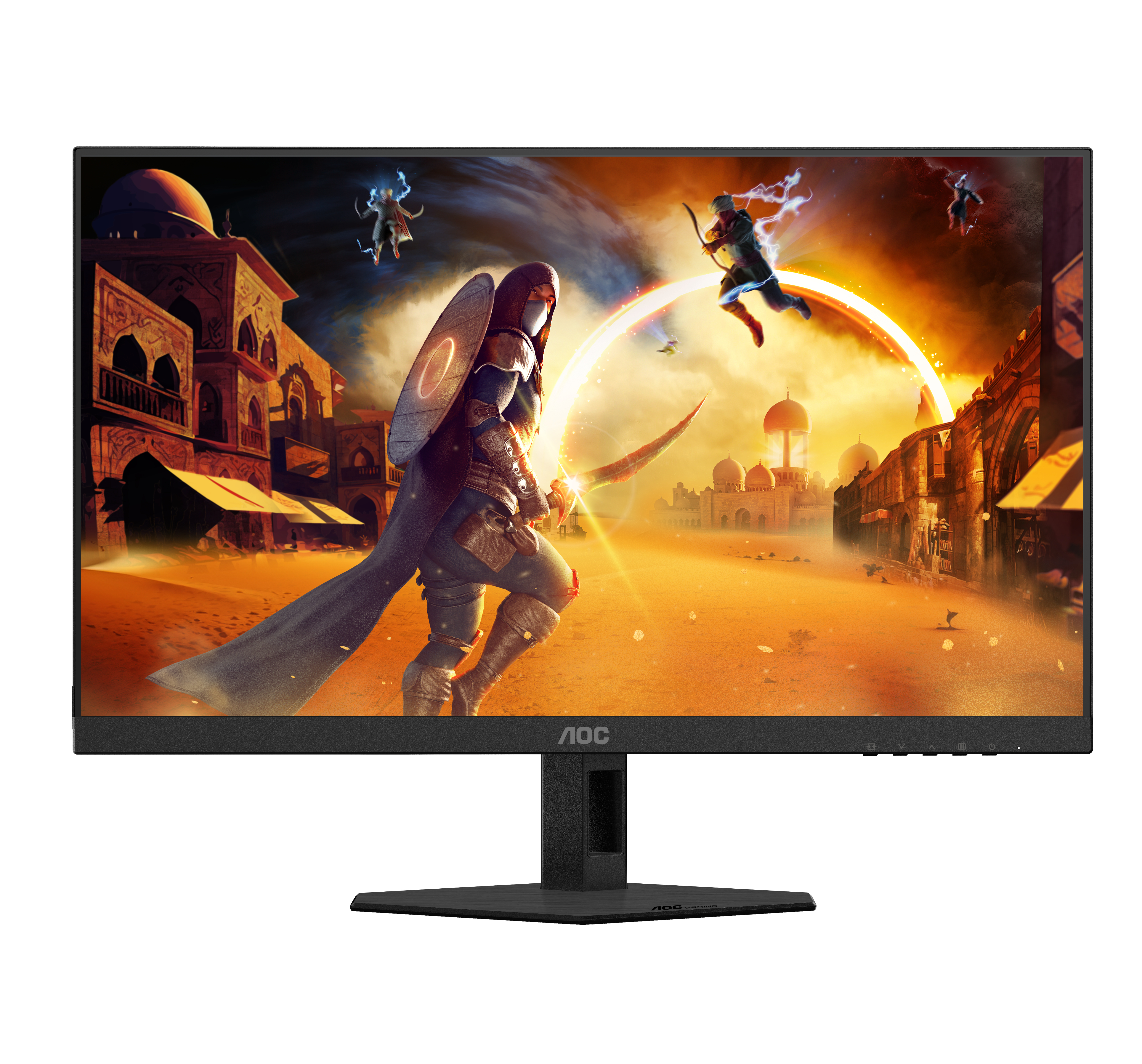 AOC G4 24G4HRE, 60,5 cm (23.8"), 1920 x 1080 Pixel, Full HD, LED, 1 ms, Schwarz, Rot