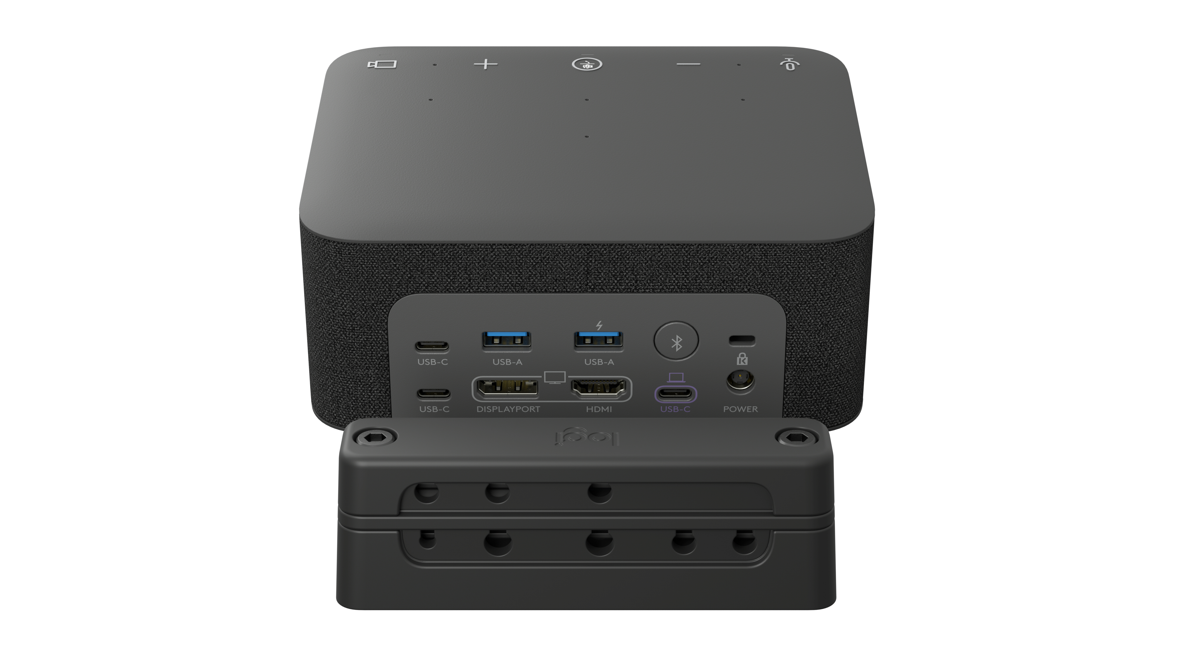 Logitech Logi Dock Focus Room Kit - Kit für Videokonferenzen (Logitech BRIO Ultra HD Pro Webcam, Log