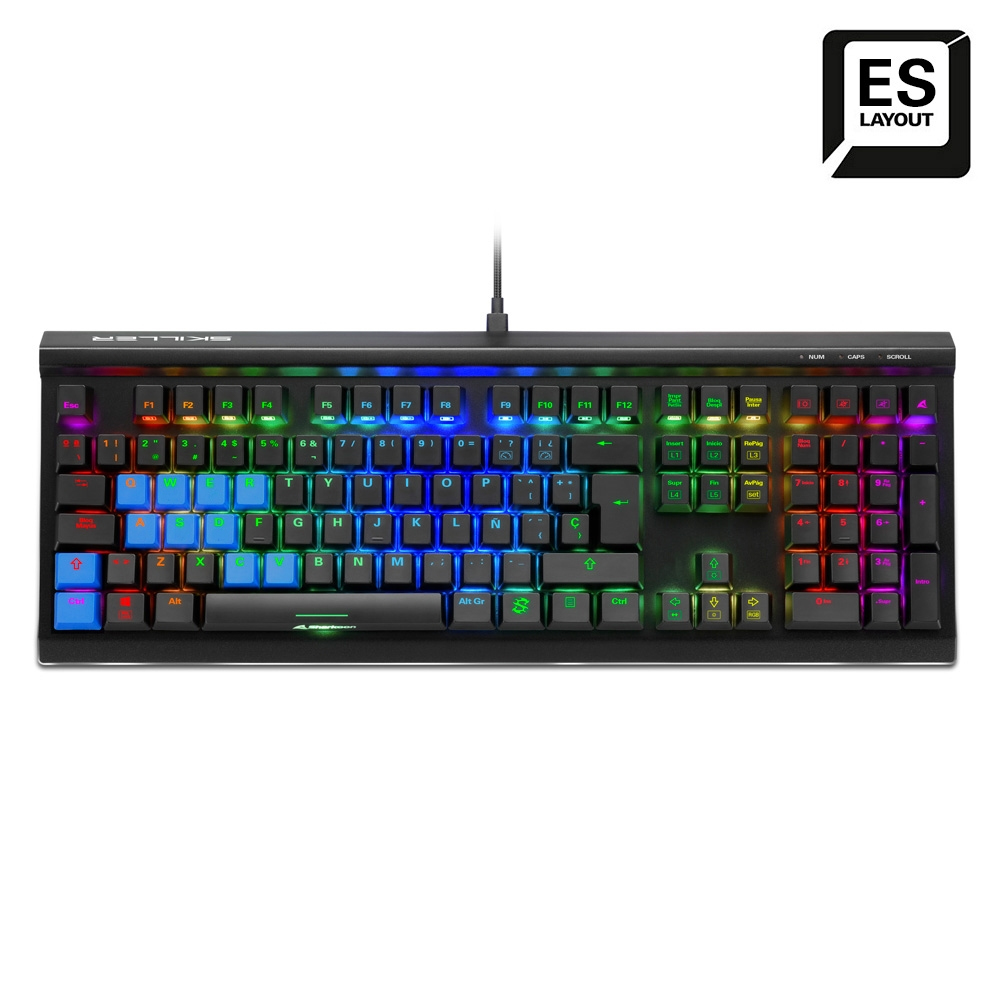 Sharkoon Skiller SGK60 - Tastatur - Hintergrundbeleuchtung