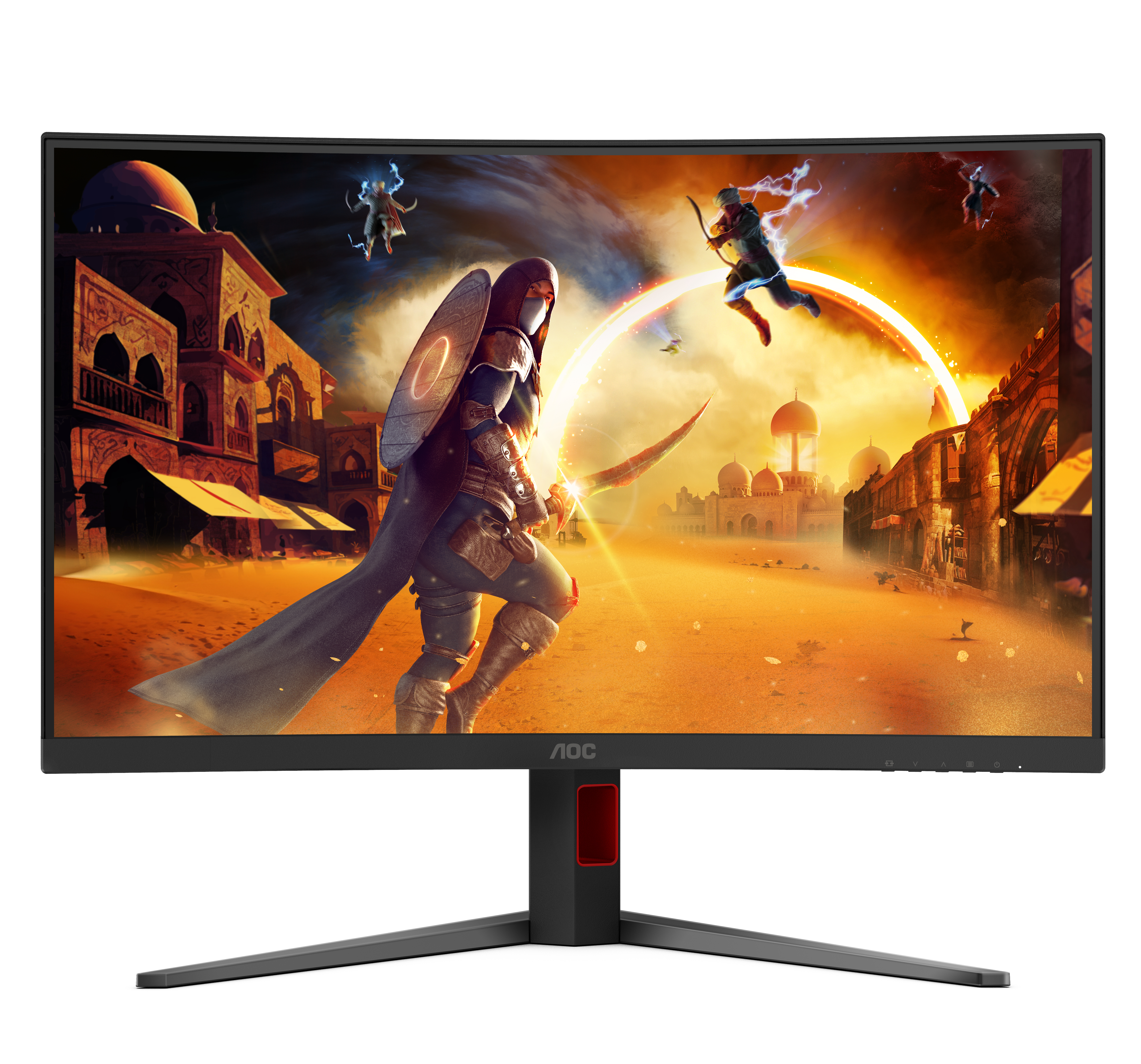 AOC Gaming C32G4Z - LED-Monitor - Gaming - gebogen - 81.3 cm (32")