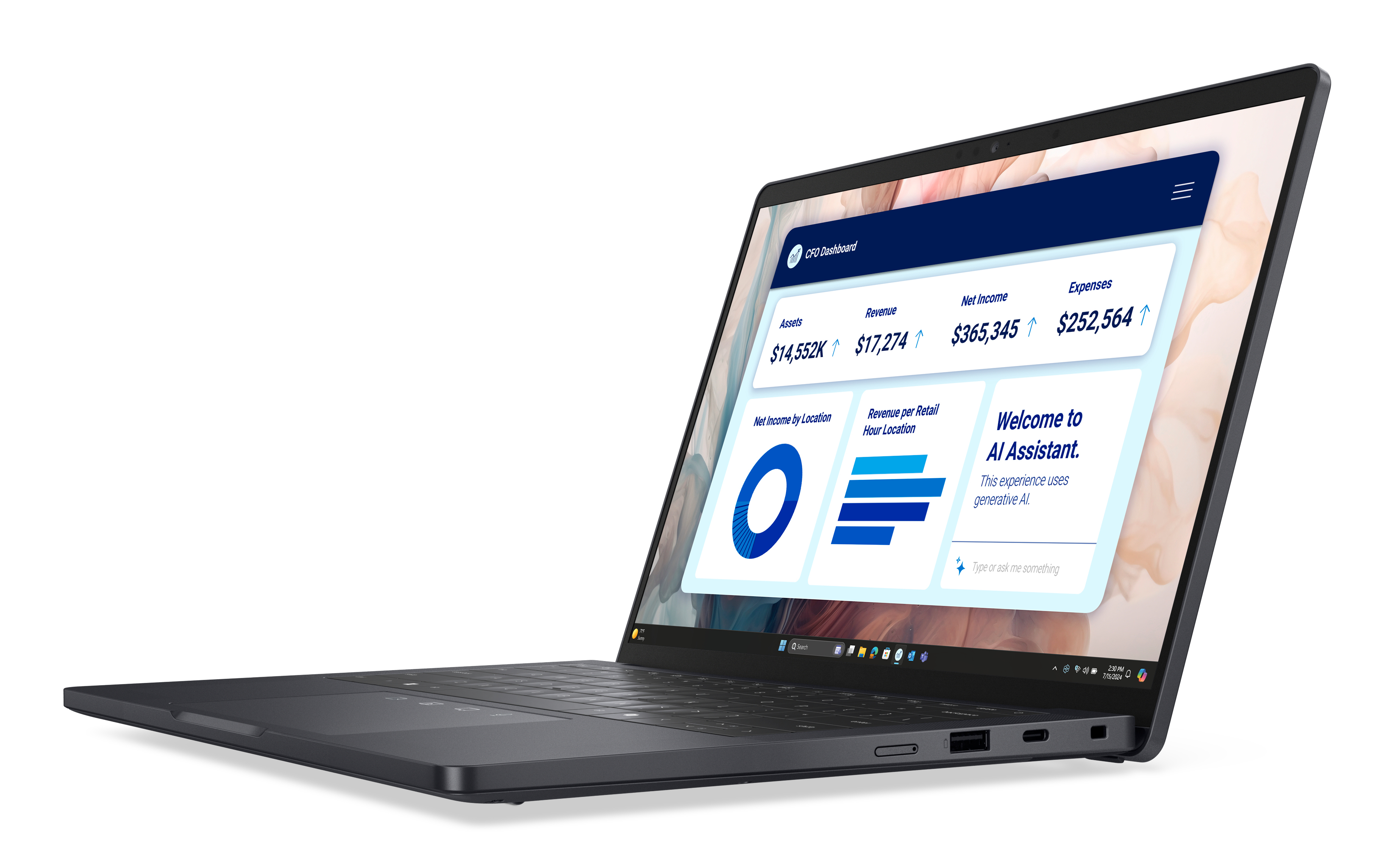 Dell Pro 13 Premium PA13250, 13" WQXGA, Core Ultra 7 268V, 32GB RAM, 512GB SSD, Win11, ohne Netzteil