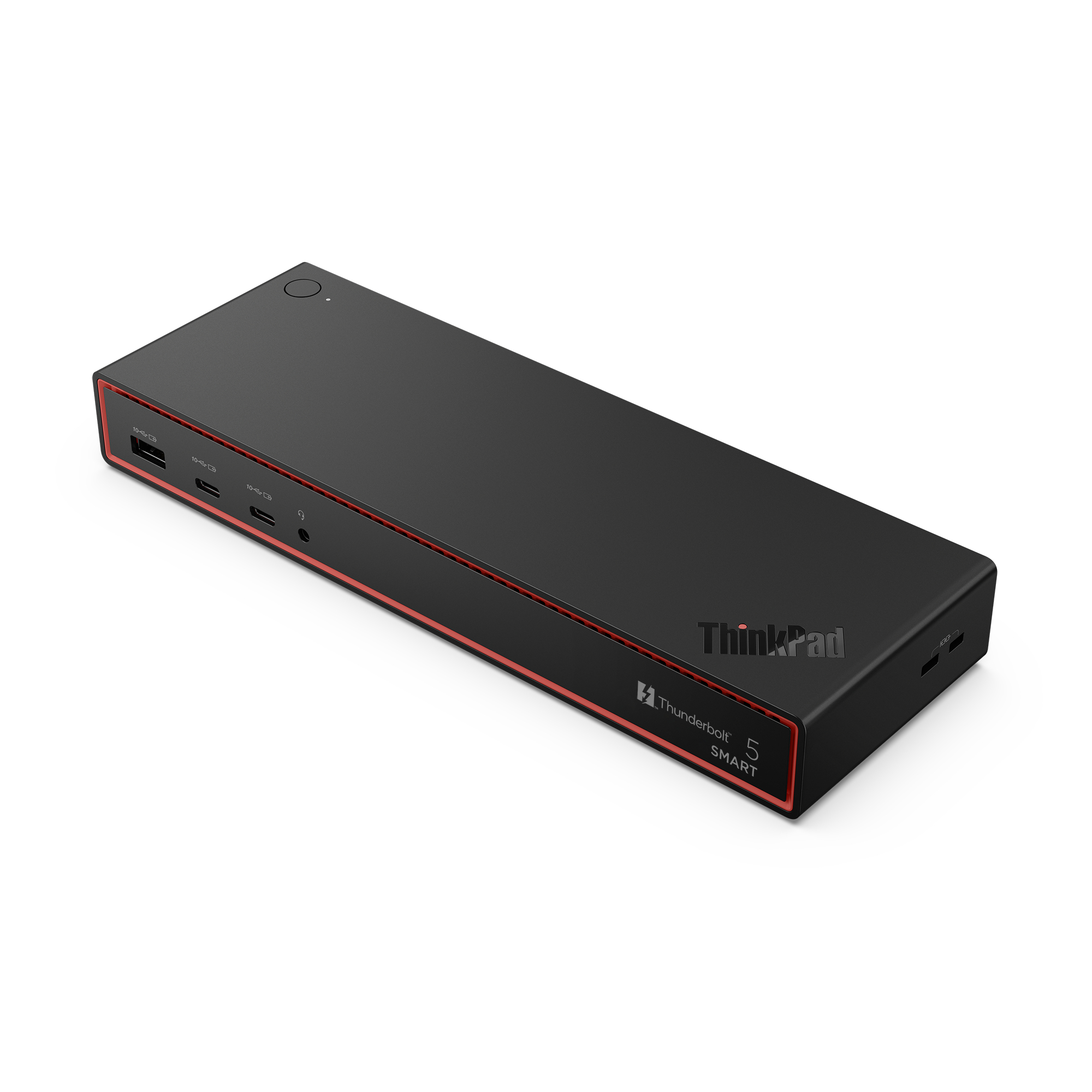 Lenovo ThinkPad Thunderbolt 5 Smart Dock 7500, Kabelgebunden, Thunderbolt 5, 180 W, 2500 Mbit/s, Sch