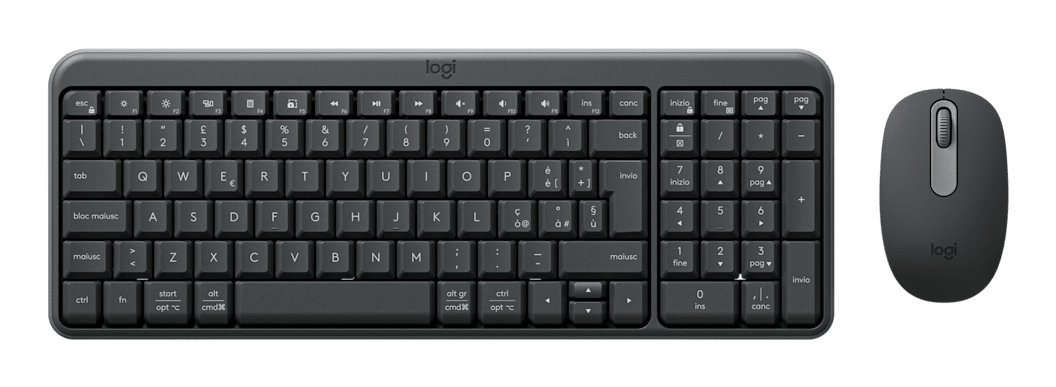 Logitech MK250 - Tastatur-und-Maus-Set - kabellos