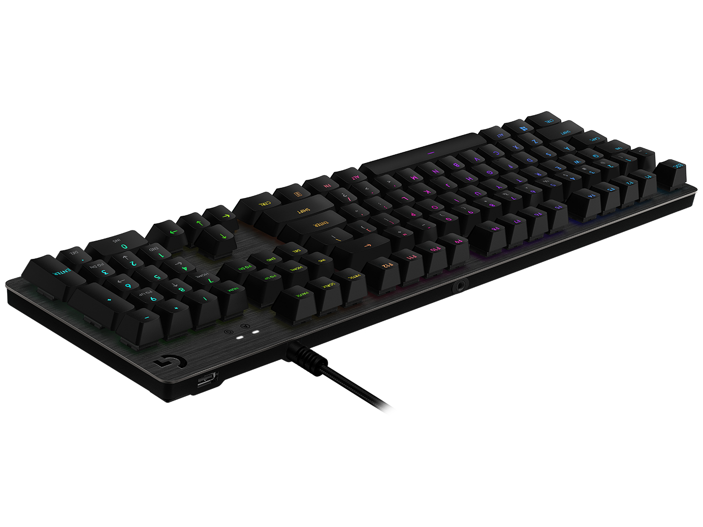 Logitech G G513 CARBON LIGHTSYNC RGB Mechanical Gaming Keyboard with GX Red switches, Kabelgebunden,