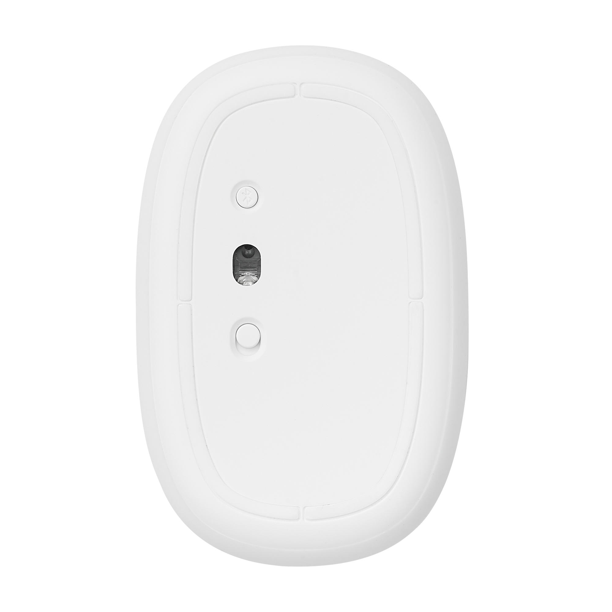 Hama M660 Silent, Beidhändig, Optisch, RF Wireless + Bluetooth, 1300 DPI, Weiß