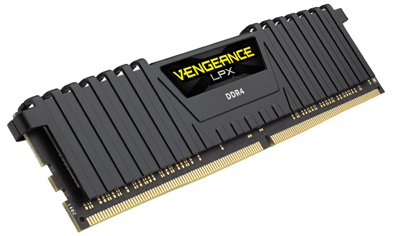 Corsair Vengeance LPX schwarz UDIMM 32GB Kit, DDR4-3200, CL16-20-20-38