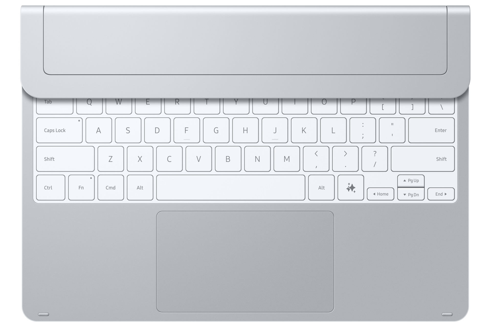 Samsung Pro Keyboard für das Galaxy Tab S12+, QWERTZ, Deutsch, Touchpad, Samsung, Galaxy Tab S12+, S
