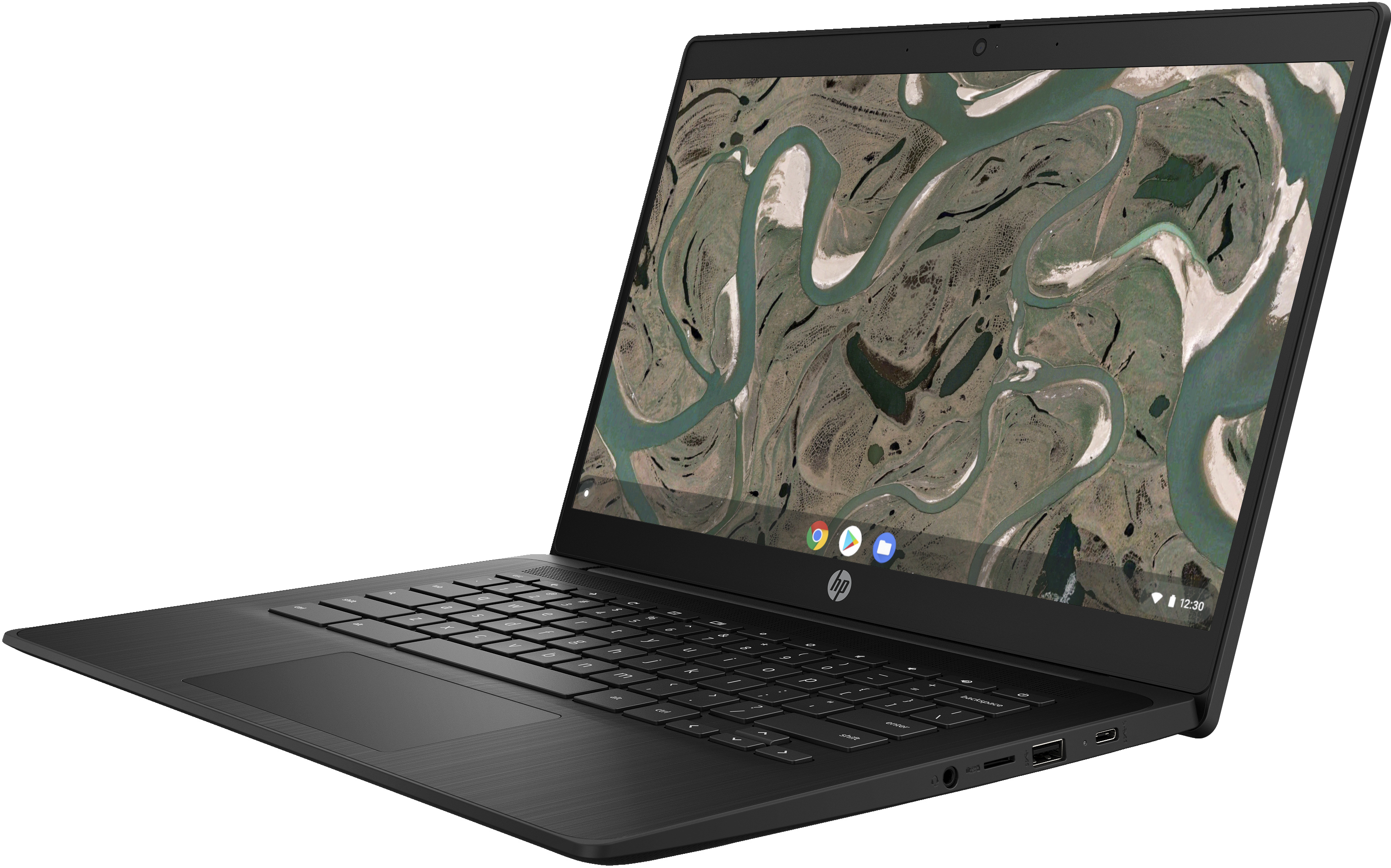 HP Chromebook 14 G7 - Intel Celeron N5100 / 1.1 GHz - Chrome OS - UHD Graphics - 4 GB RAM - 64 GB eM