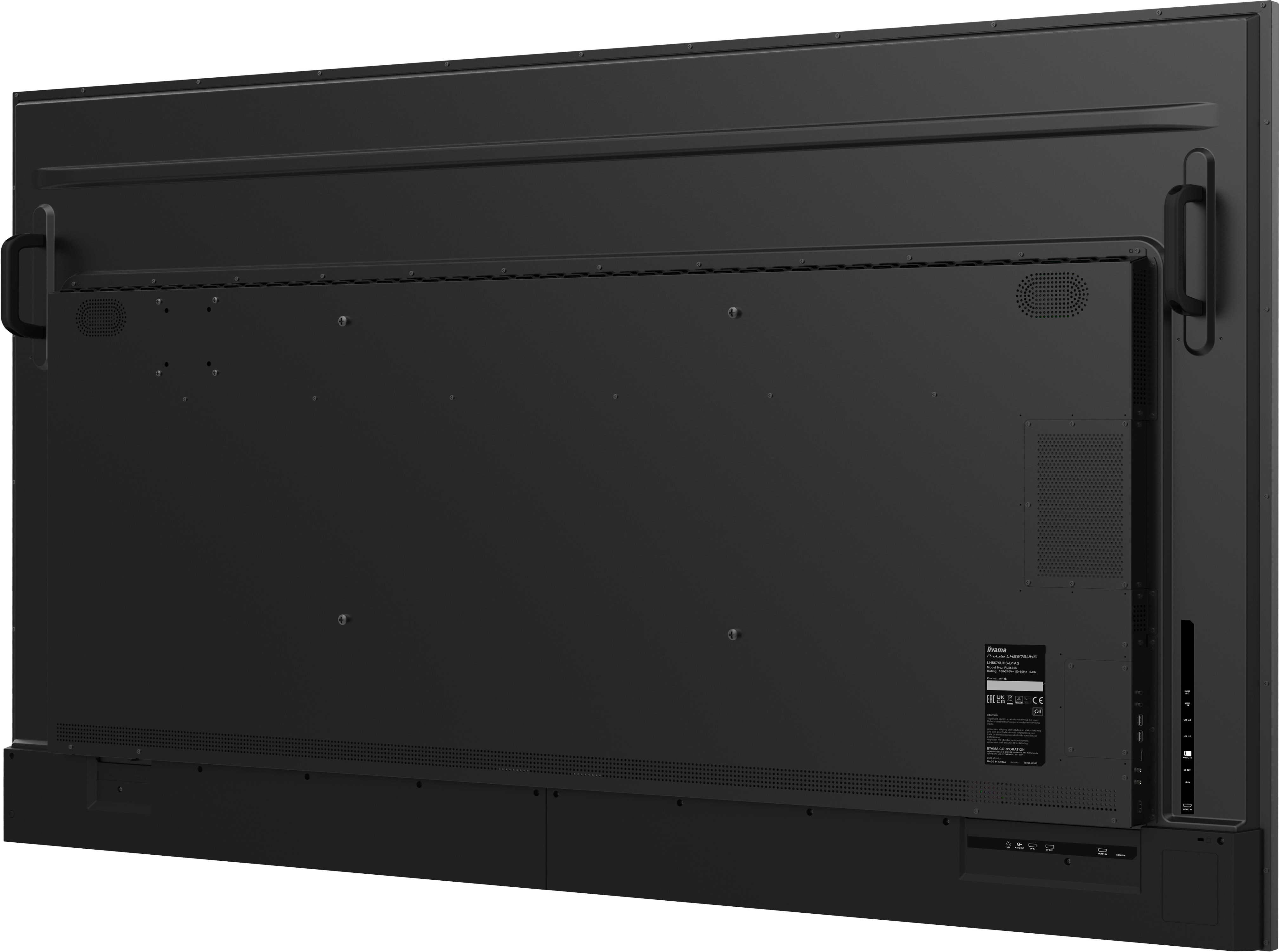 Iiyama LH8675UHS-B1AG, Digital Signage Flachbildschirm, 2,17 m (85.6"), LCD, 3840 x 2160 Pixel, WLAN