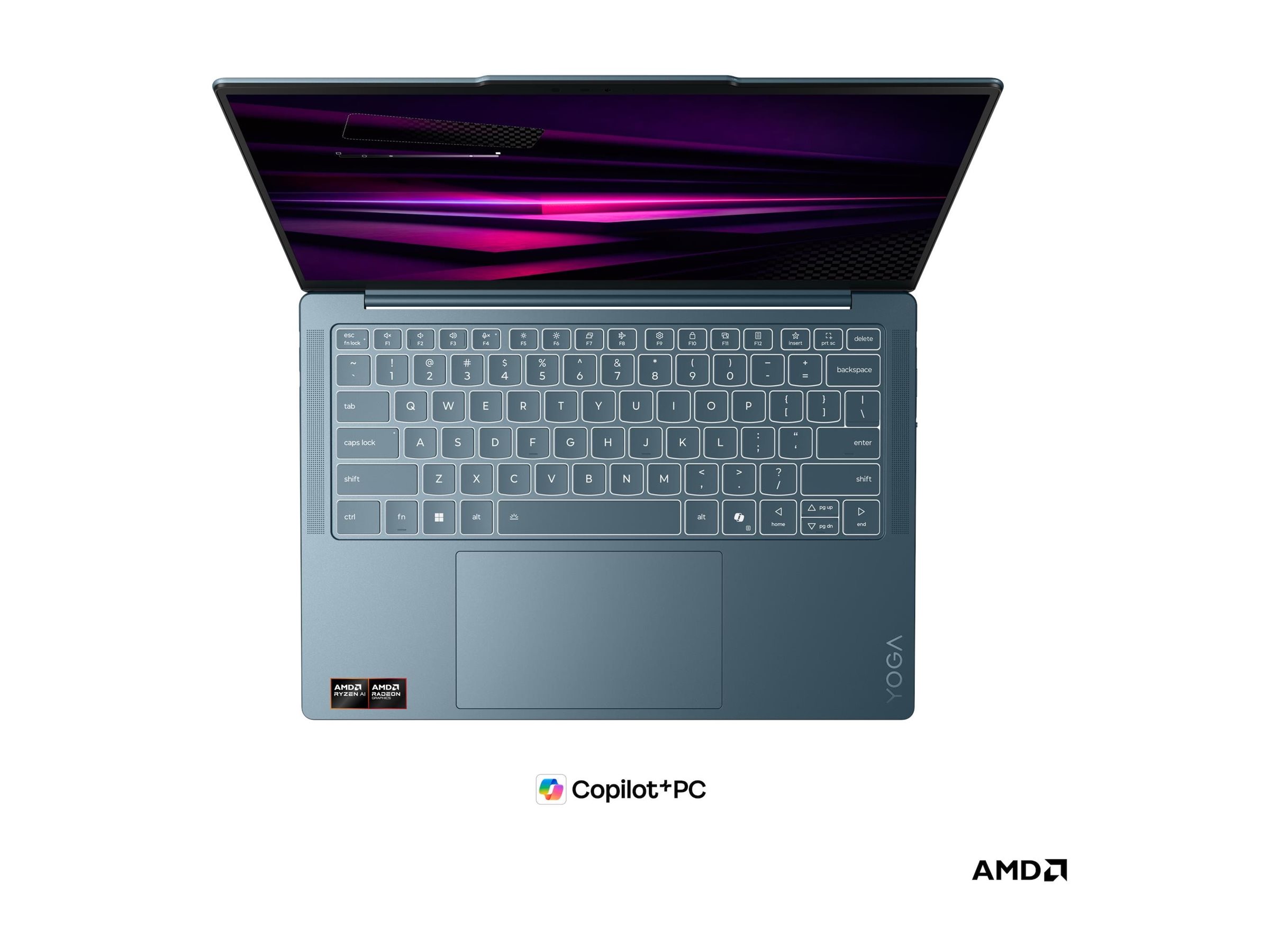 Lenovo Yoga Slim 7 14AGP11 83QS - AMD Ryzen AI 5 430 / 2 GHz - Win 11 Home - Radeon 840M - 16 GB RAM
