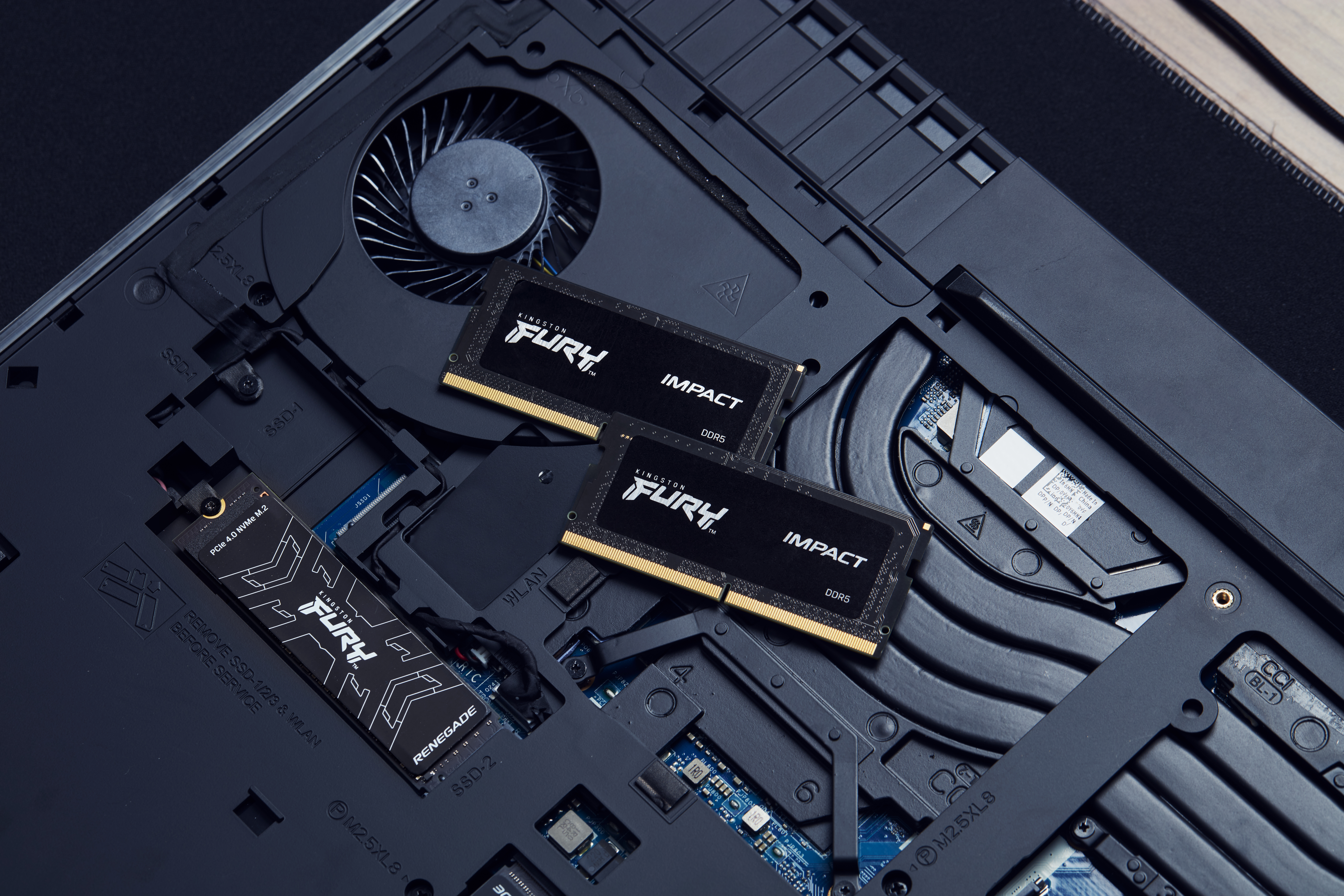 Kingston FURY Impact SO-DIMM 16GB, DDR5-5600, CL40-40-40, 1RX8